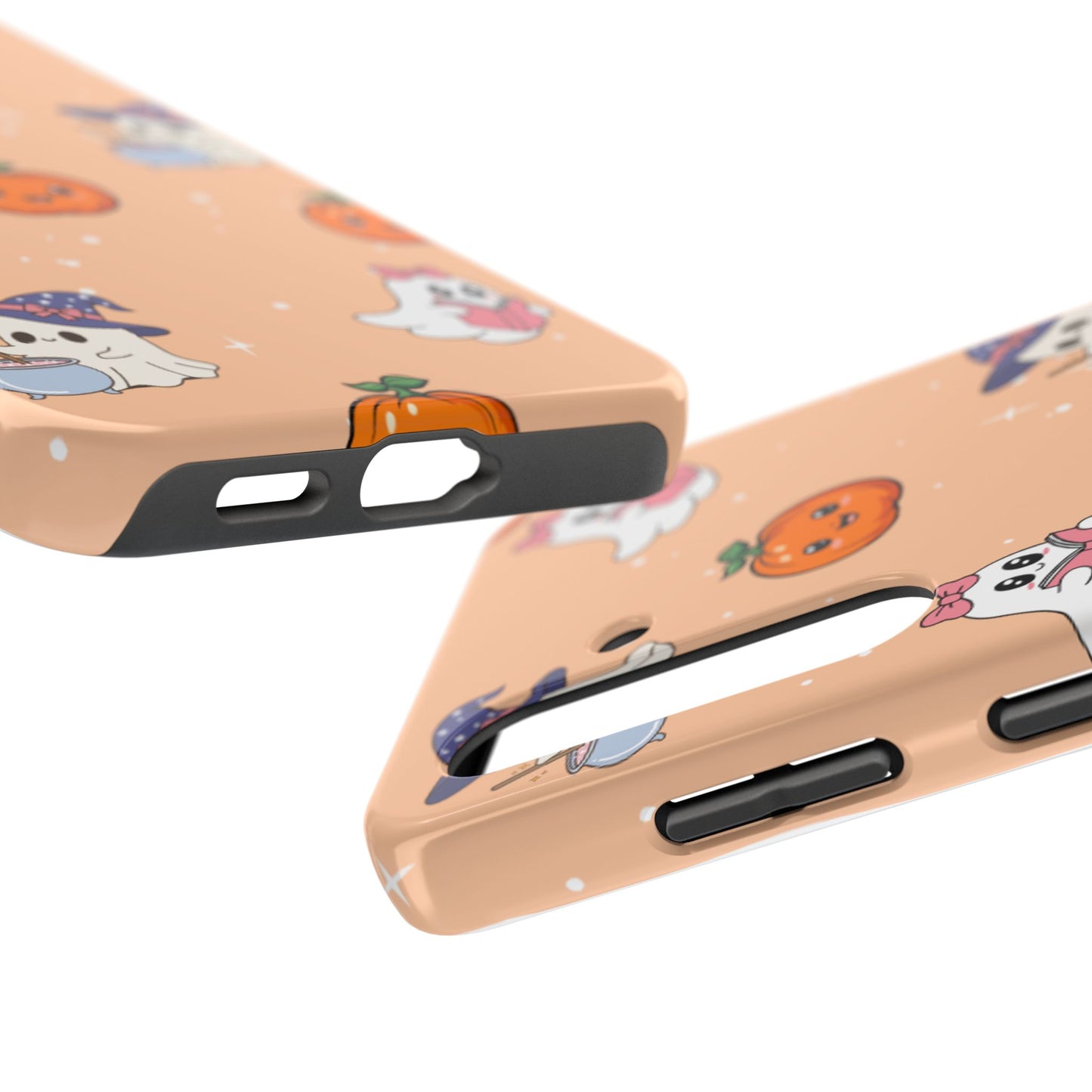 Halloween Ghosts Phone Case, Cute Tough Case, Pumpkin Designs, Spooky Decor, Fall Accessories, Trick or Treat Gift