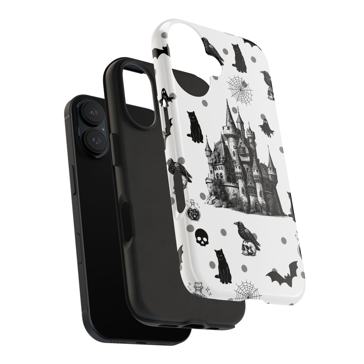 Gothic Castle Phone Cases - Tough & Stylish, Halloween Gifts, Spooky Vibe, Unique Designs, Phone Accessories, Customized Cases