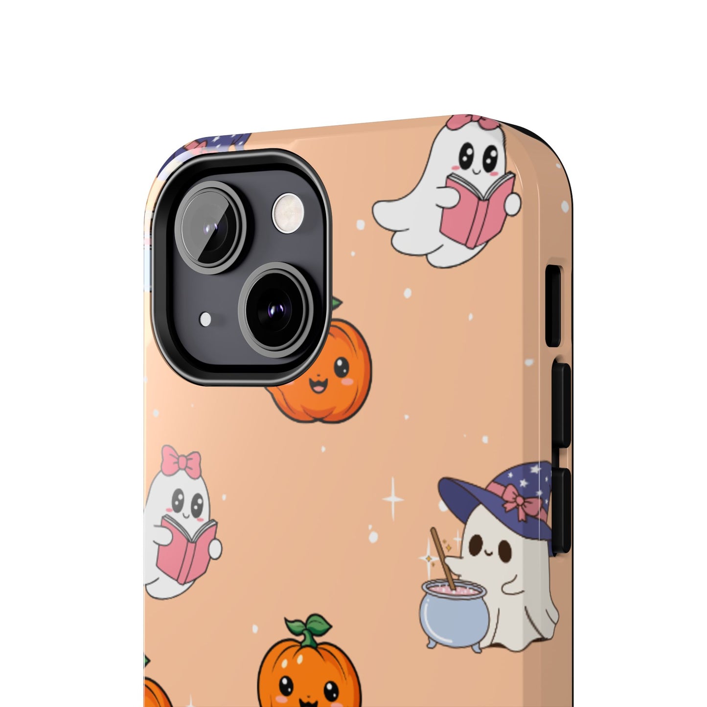 Halloween Ghosts Phone Case, Cute Tough Case, Pumpkin Designs, Spooky Decor, Fall Accessories, Trick or Treat Gift