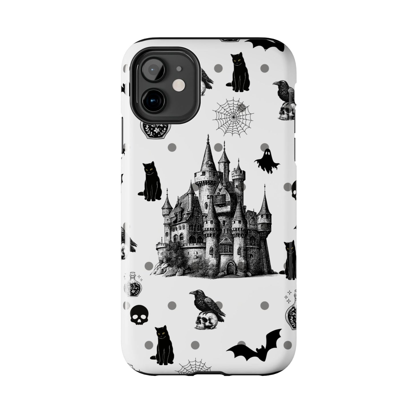 Gothic Castle Phone Cases - Tough & Stylish, Halloween Gifts, Spooky Vibe, Unique Designs, Phone Accessories, Customized Cases