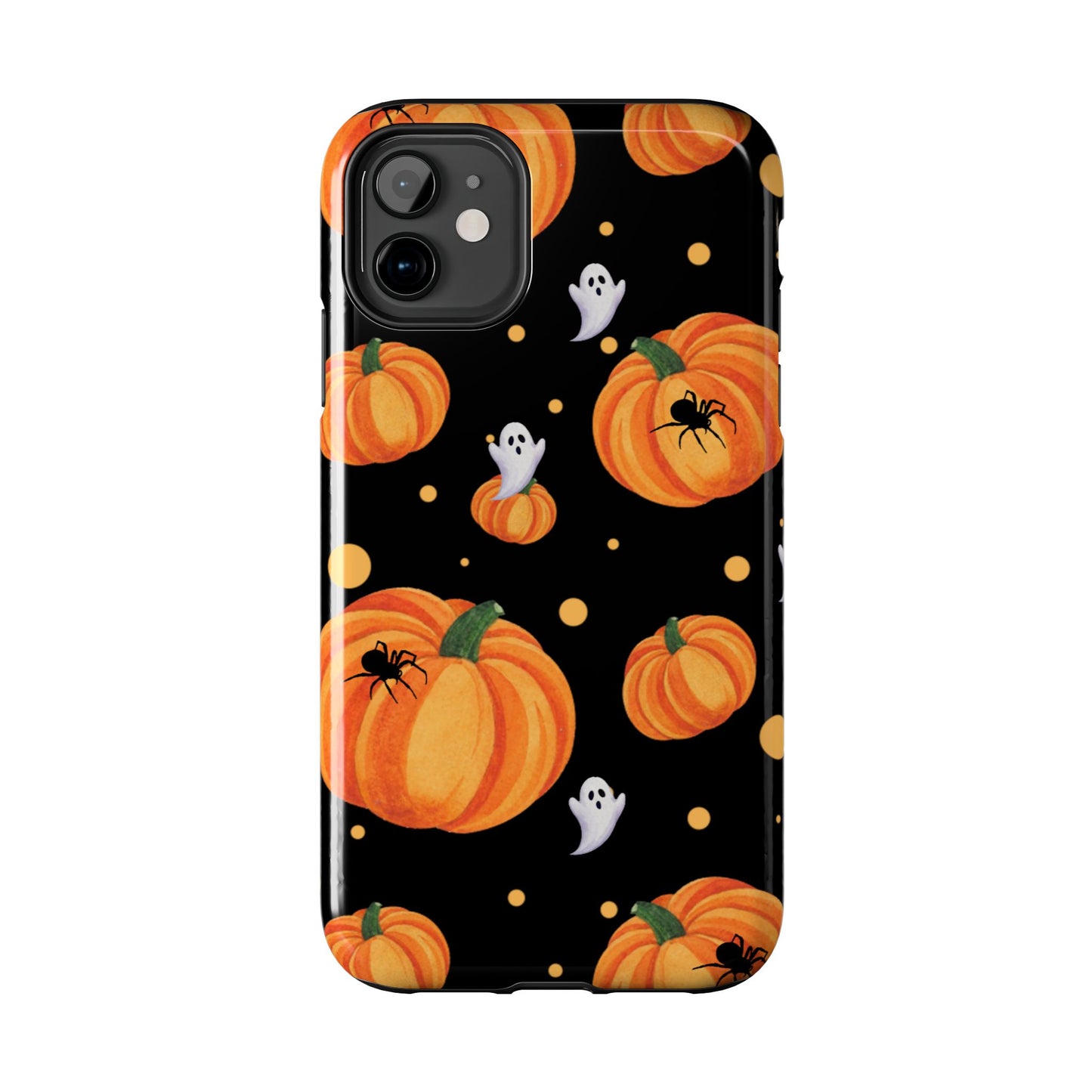 Halloween Pumpkin Phone Case, Spooky Ghost Phone Cover, Fall Autumn Decor, Cute Halloween Gifts, Mobile Protection