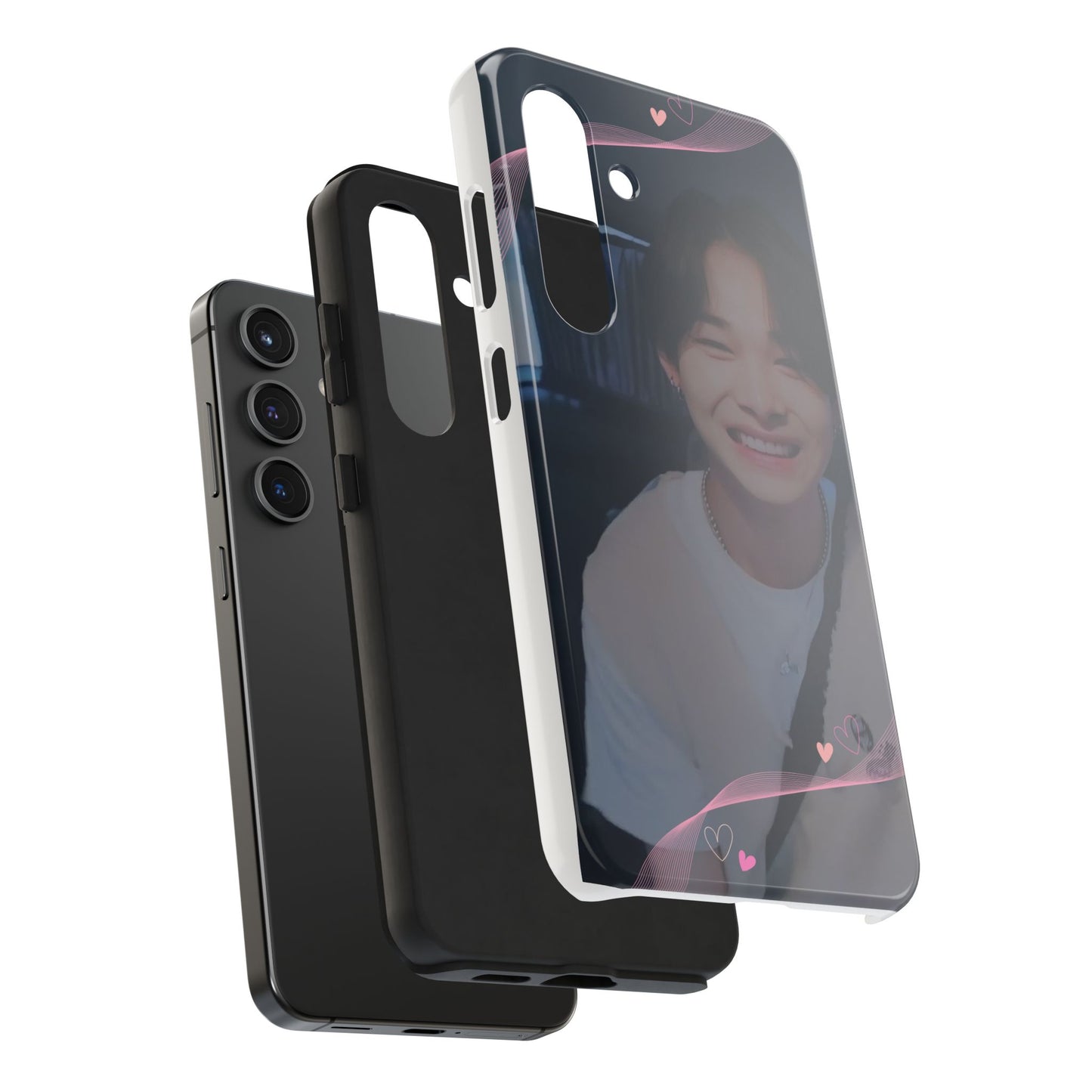 Cute Niki Phone Case, Trendy Phone Protection, Heart Design