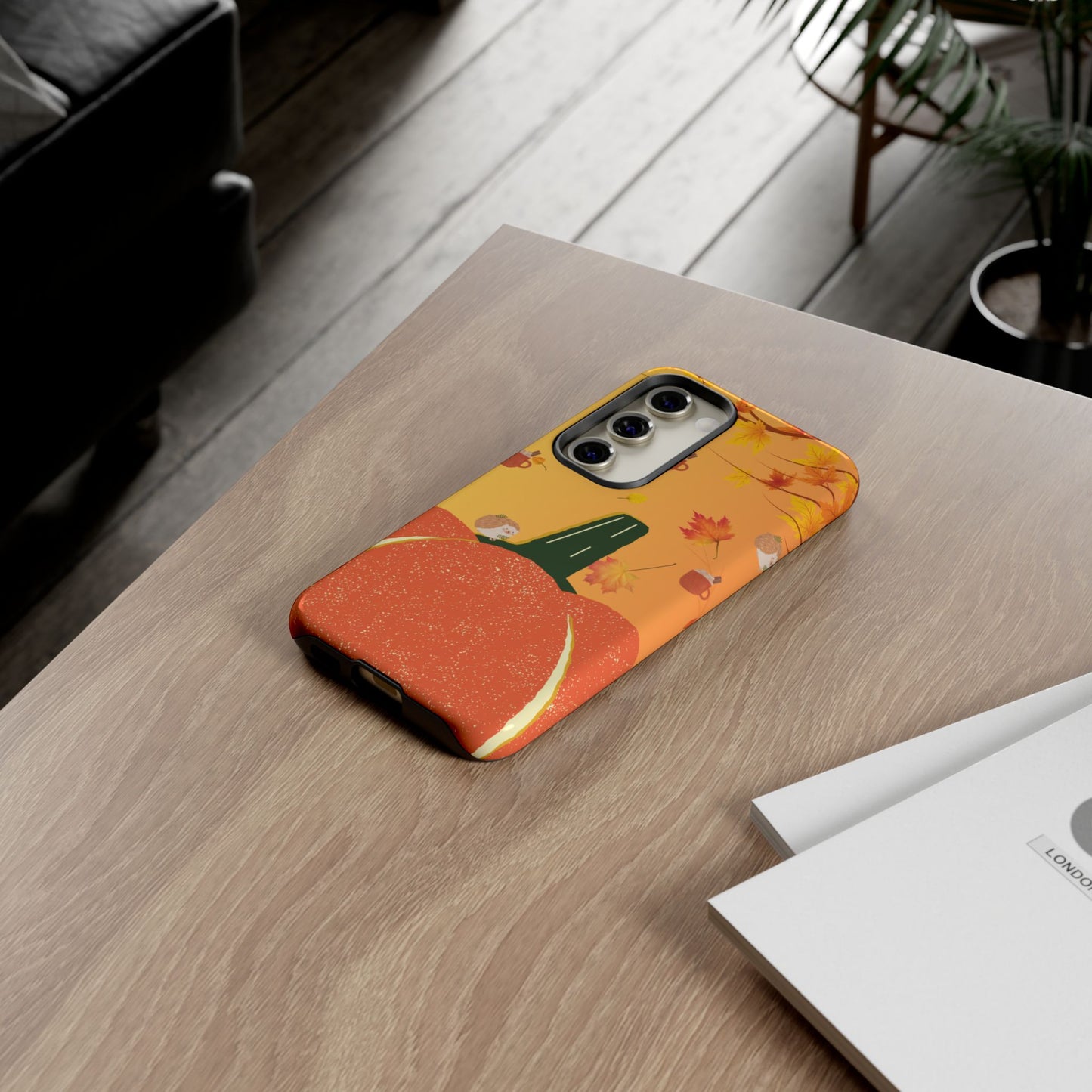 Autumn Pumpkin Phone Case, Fall Phone Cover, Cute Pumpkin Design, Seasonal Gift, Halloween Decor