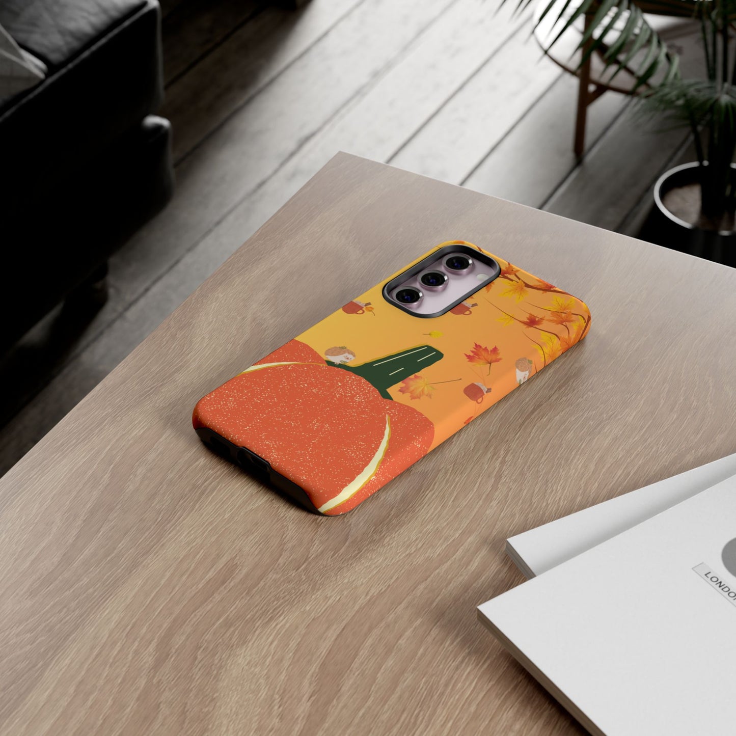 Autumn Pumpkin Phone Case, Fall Phone Cover, Cute Pumpkin Design, Seasonal Gift, Halloween Decor