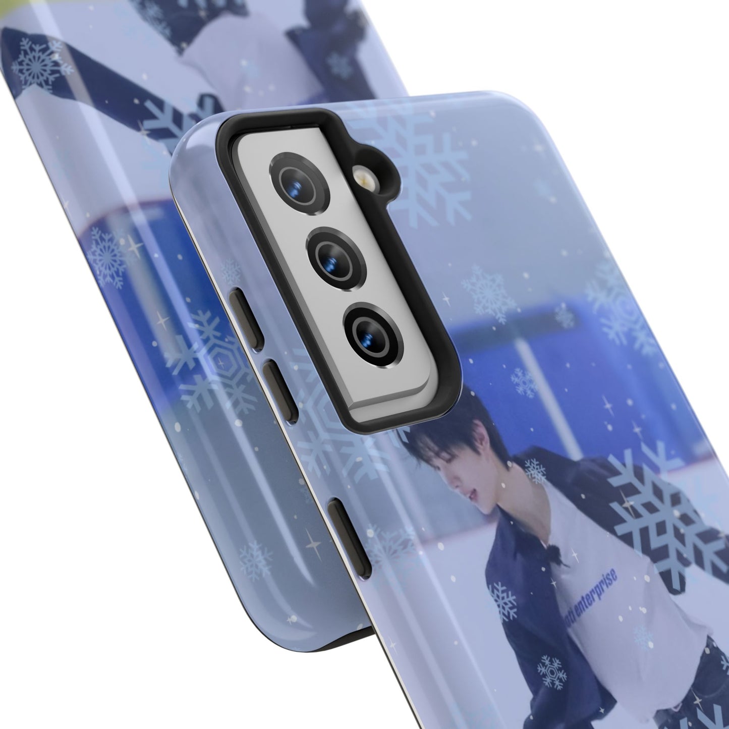 Ice Prince Tough Phone Case, Stylish Phone Protector, Winter Sports Accessory, Unique Gift for Skaters, Durable Phone Shell