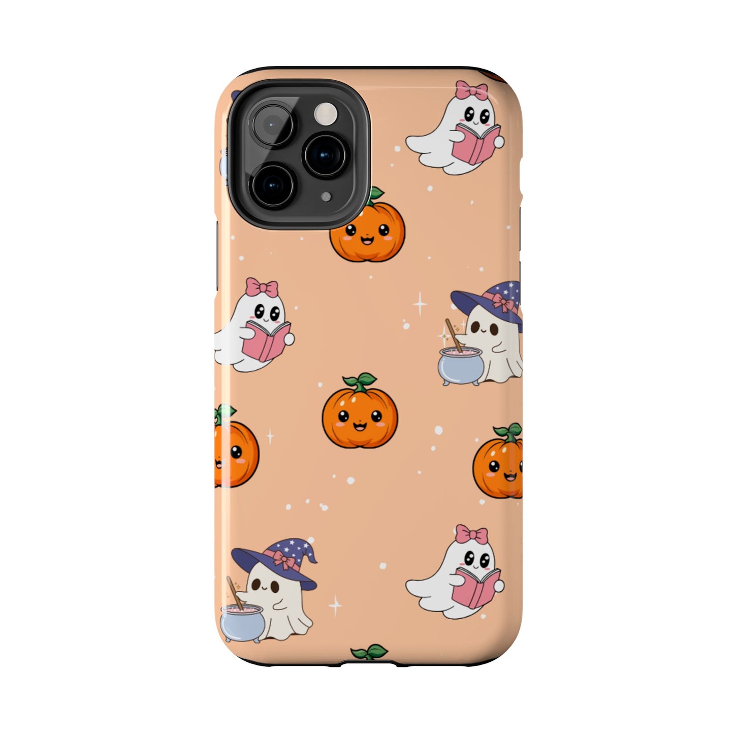 Halloween Ghosts Phone Case, Cute Tough Case, Pumpkin Designs, Spooky Decor, Fall Accessories, Trick or Treat Gift