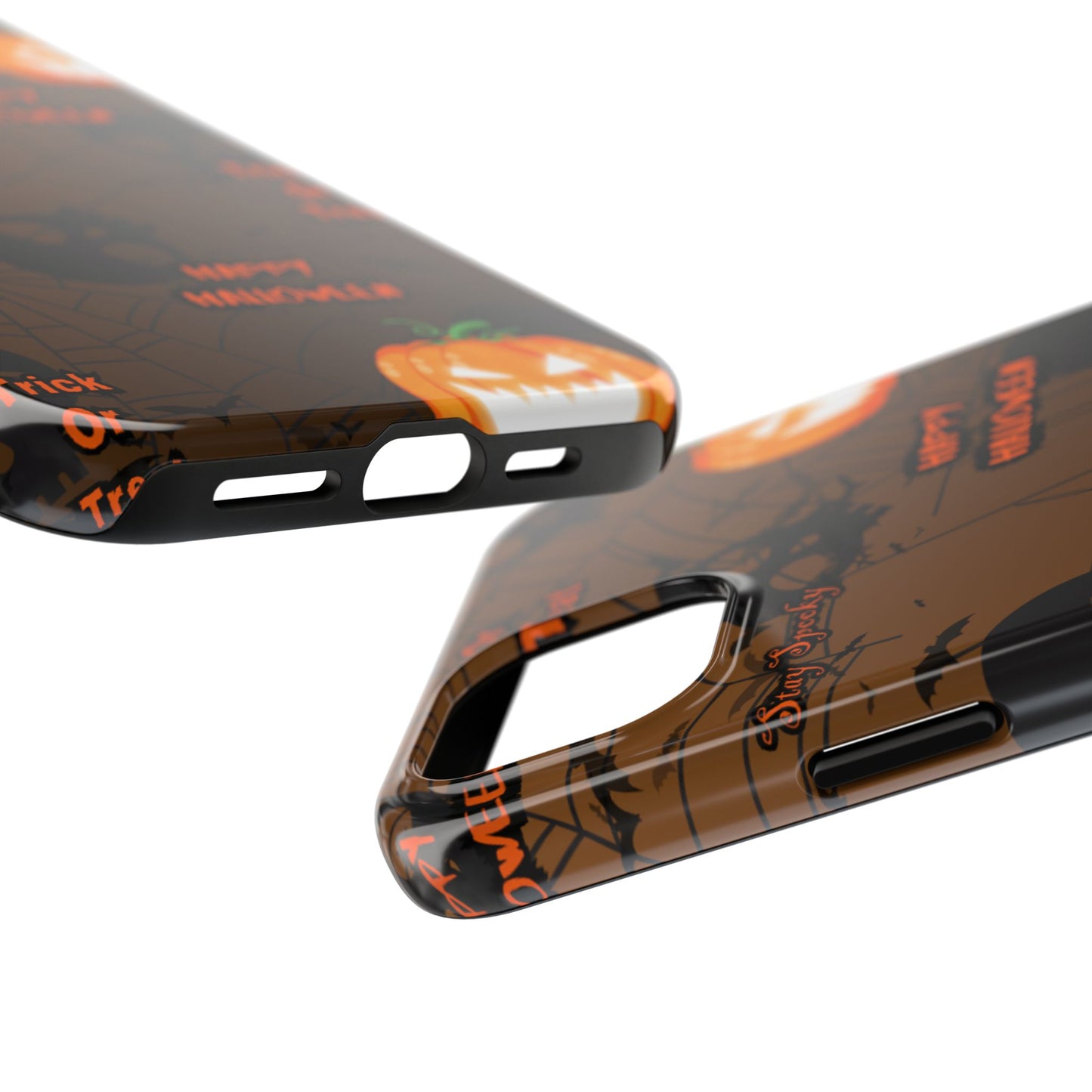 Halloween Tough Phone Cases, Spooky Mobile Covers, Trick or Treat Phone Case, Halloween Gifts, Fall Tech Accessories