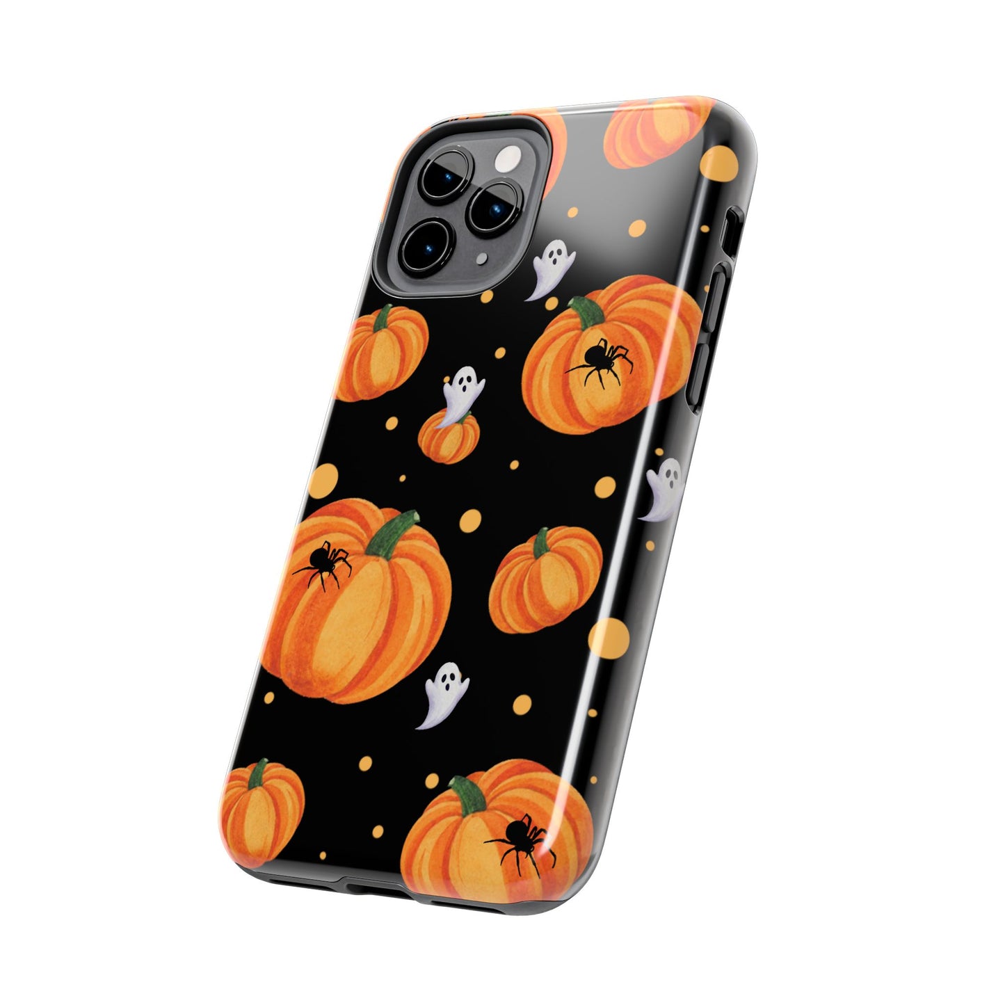 Halloween Pumpkin Phone Case, Spooky Ghost Phone Cover, Fall Autumn Decor, Cute Halloween Gifts, Mobile Protection
