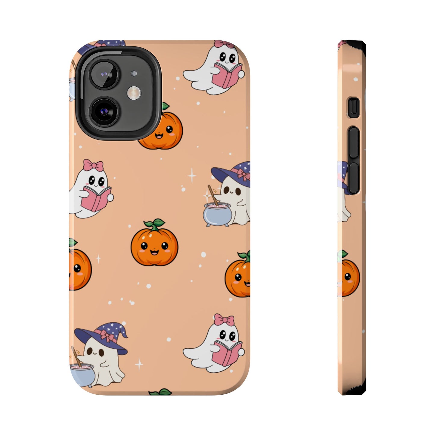 Halloween Ghosts Phone Case, Cute Tough Case, Pumpkin Designs, Spooky Decor, Fall Accessories, Trick or Treat Gift