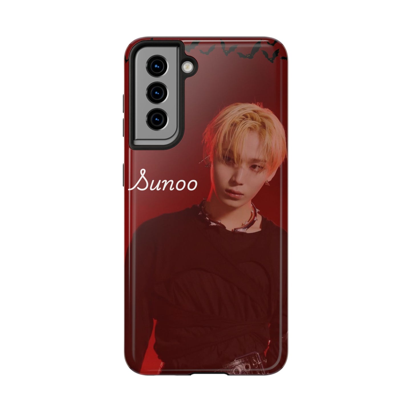 Sunoo Stylish Tough Phone Cases for Fans, Personalized Phone Covers, Durable Custom Cases, Unique Gifts for Enthusiasts, Trendy Tech Accessories