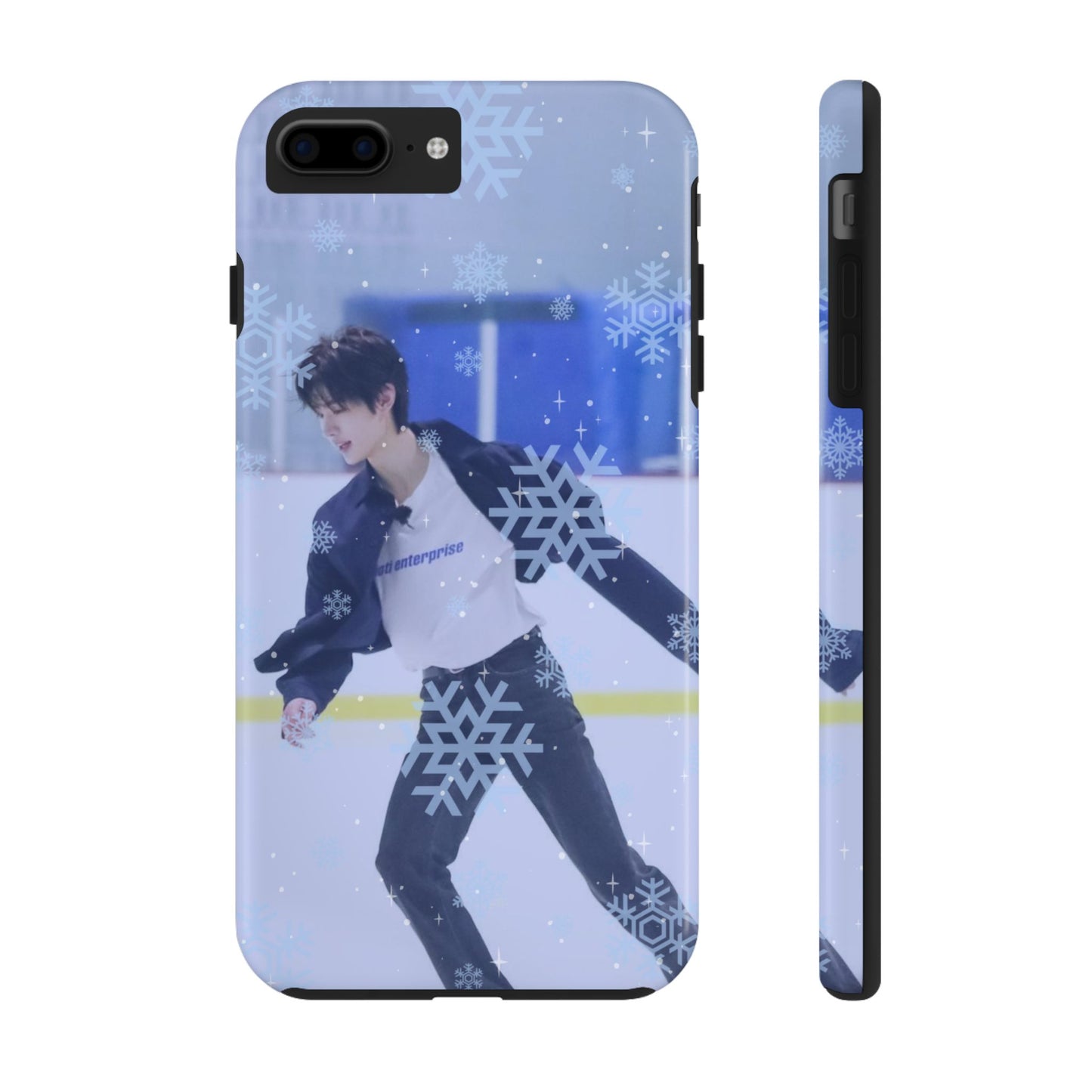 Ice Prince Tough Phone Case, Stylish Phone Protector, Winter Sports Accessory, Unique Gift for Skaters, Durable Phone Shell