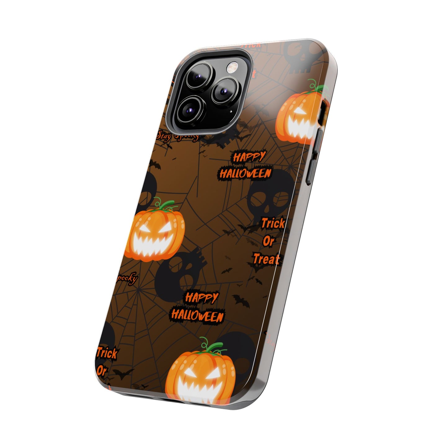 Halloween Tough Phone Cases, Spooky Mobile Covers, Trick or Treat Phone Case, Halloween Gifts, Fall Tech Accessories
