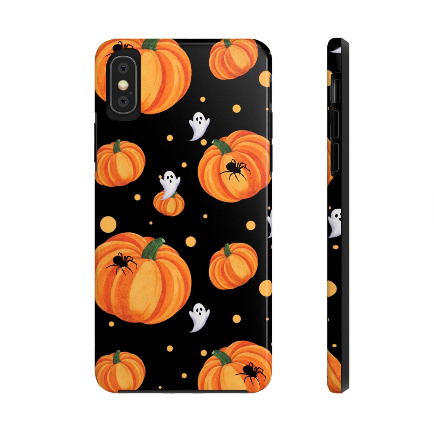 Halloween Pumpkin Phone Case, Spooky Ghost Phone Cover, Fall Autumn Decor, Cute Halloween Gifts, Mobile Protection