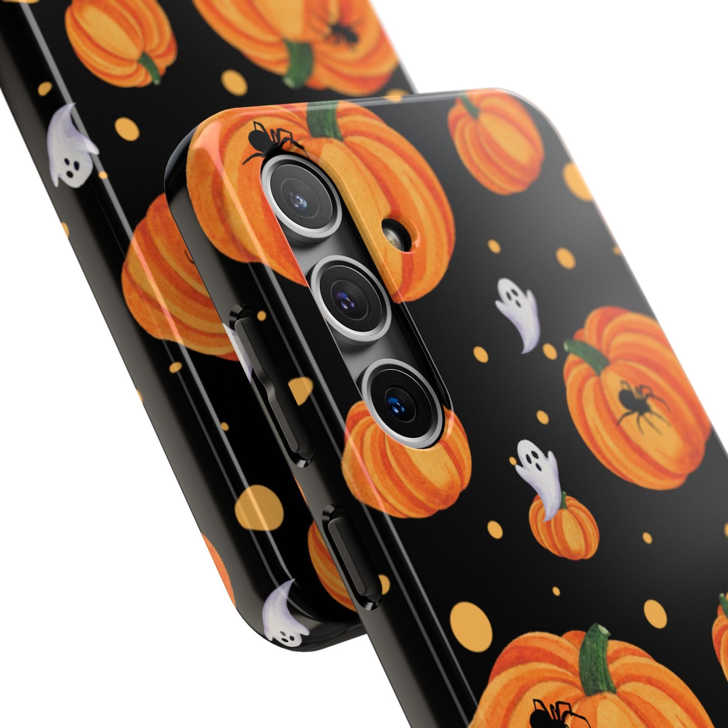 Halloween Pumpkin Phone Case, Spooky Ghost Phone Cover, Fall Autumn Decor, Cute Halloween Gifts, Mobile Protection