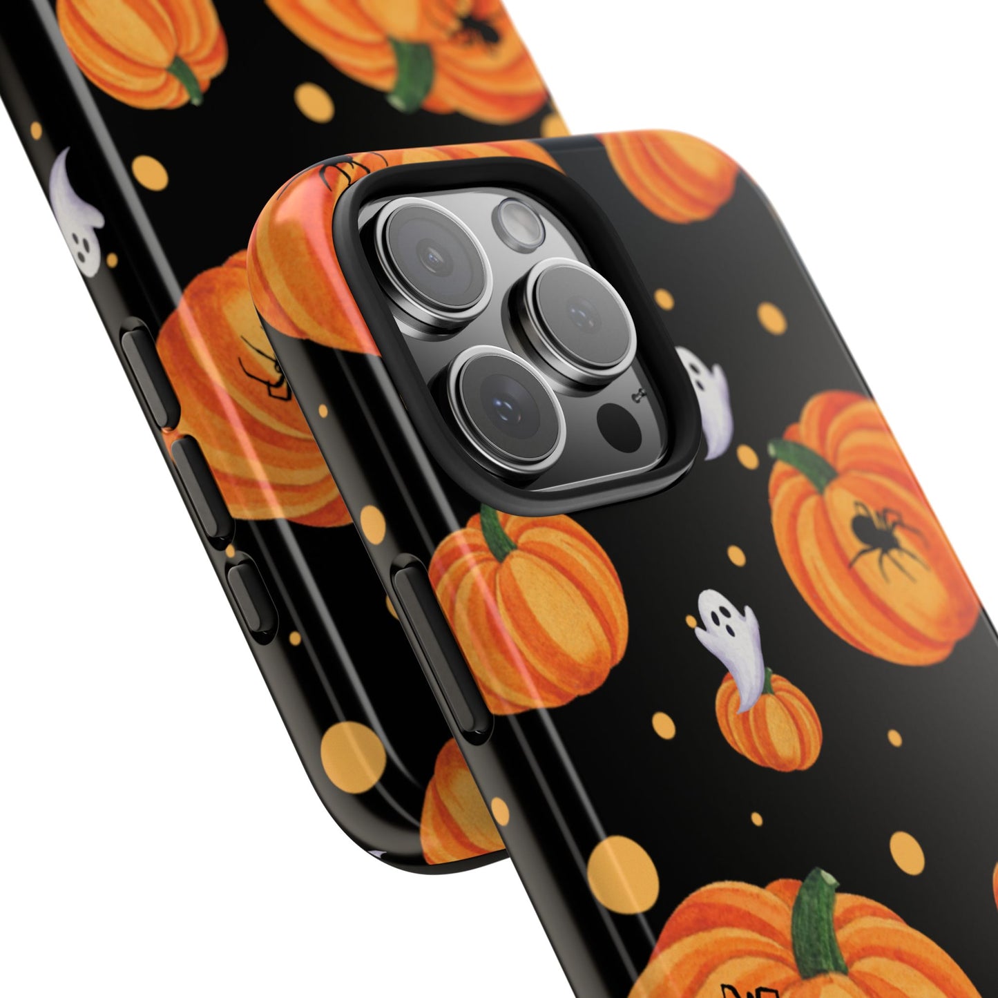 Halloween Pumpkin Phone Case, Spooky Ghost Phone Cover, Fall Autumn Decor, Cute Halloween Gifts, Mobile Protection