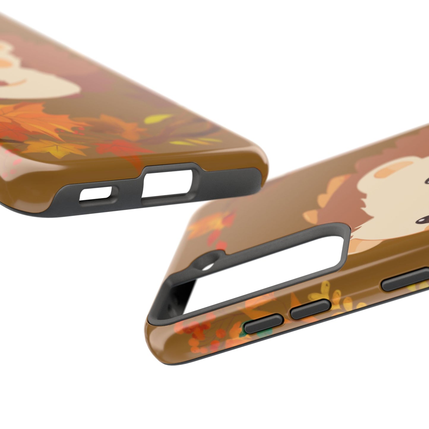 Cute Hedgehog Phone Cases, Fall Decor, Animal Lovers Gifts, Autumn Vibes, Unique Cell Phone Cover, Hedgehog Design