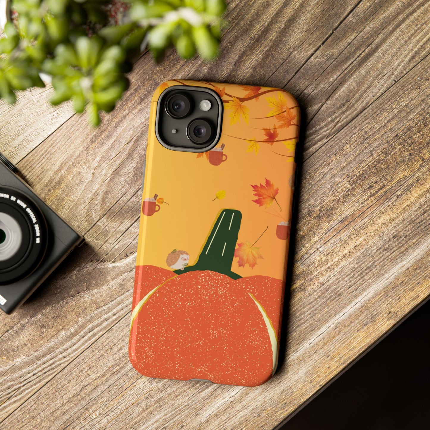 Autumn Pumpkin Phone Case, Fall Phone Cover, Cute Pumpkin Design, Seasonal Gift, Halloween Decor