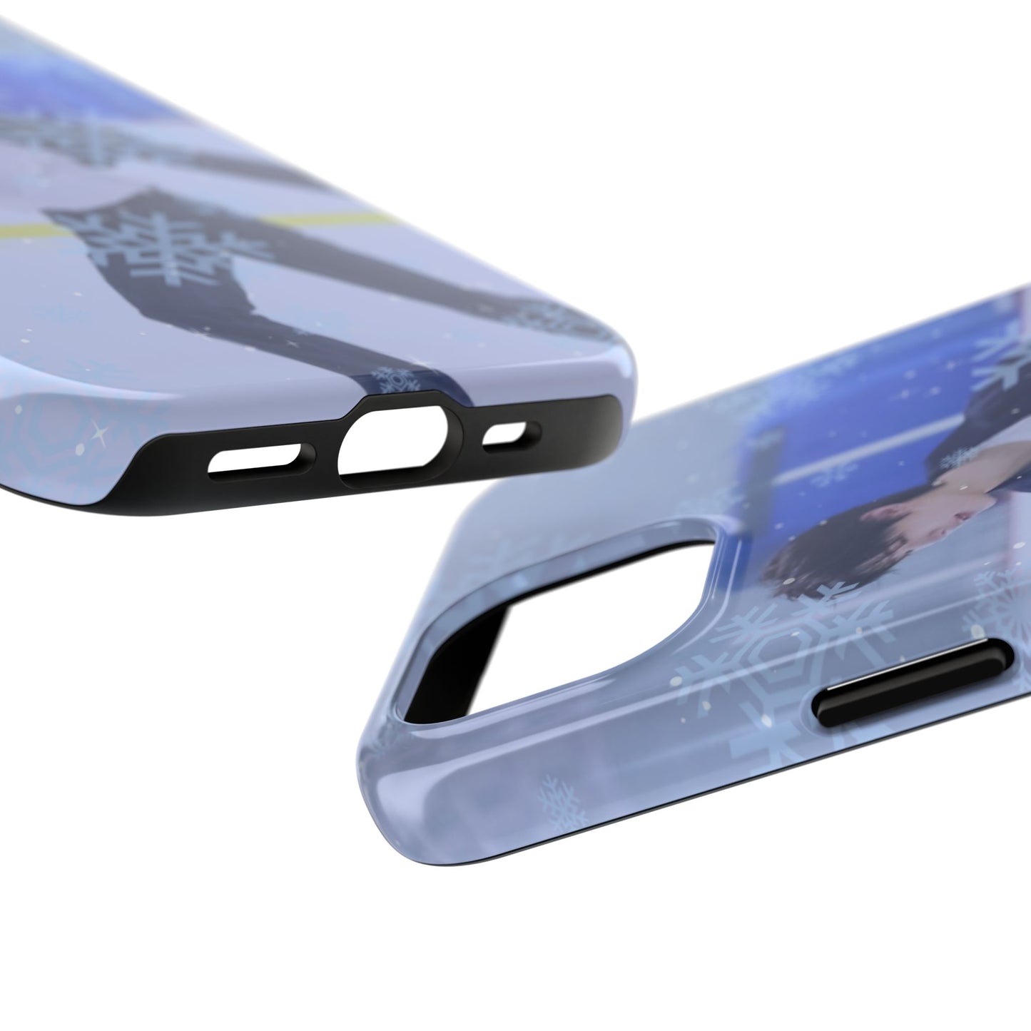 Ice Prince Tough Phone Case, Stylish Phone Protector, Winter Sports Accessory, Unique Gift for Skaters, Durable Phone Shell