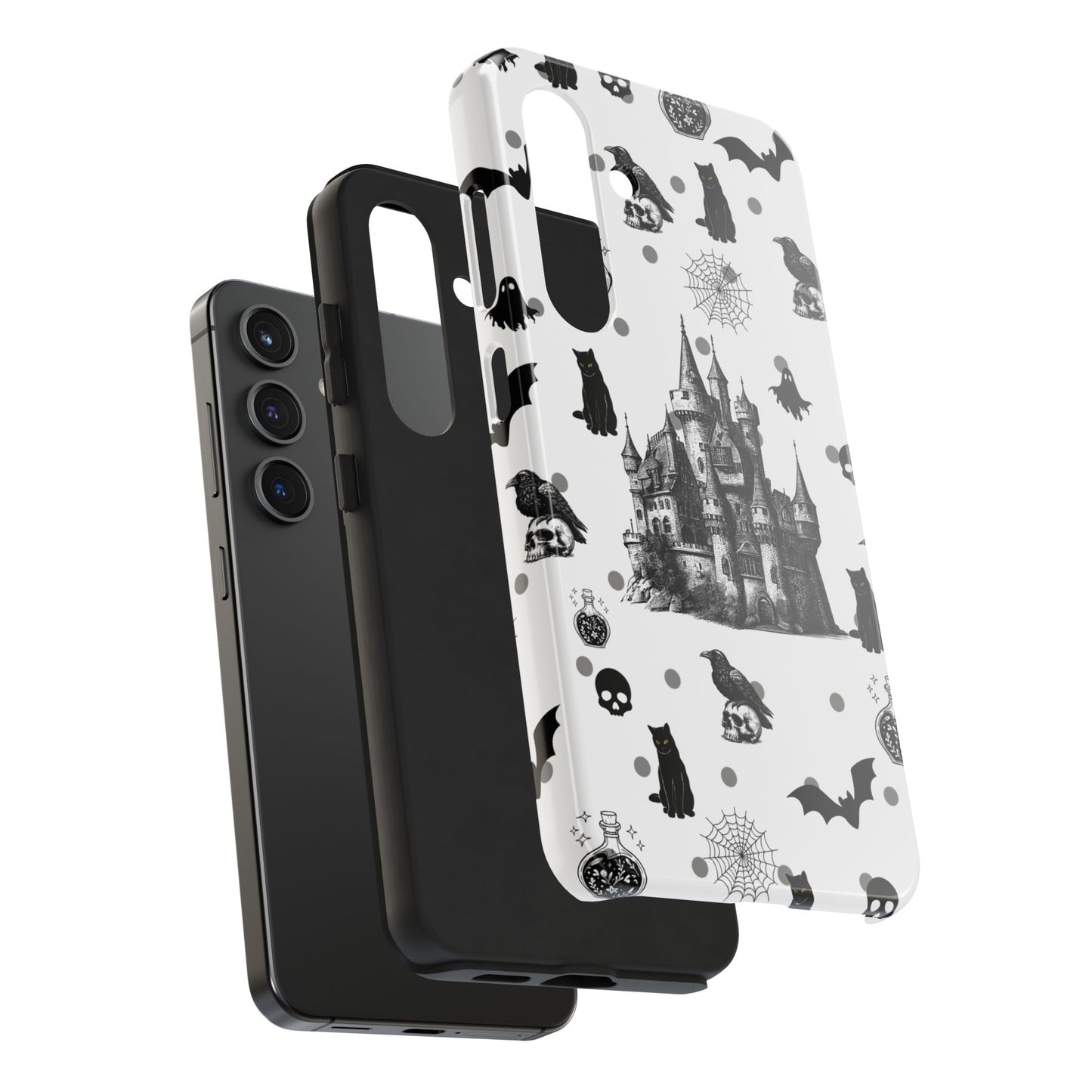 Gothic Castle Phone Cases - Tough & Stylish, Halloween Gifts, Spooky Vibe, Unique Designs, Phone Accessories, Customized Cases