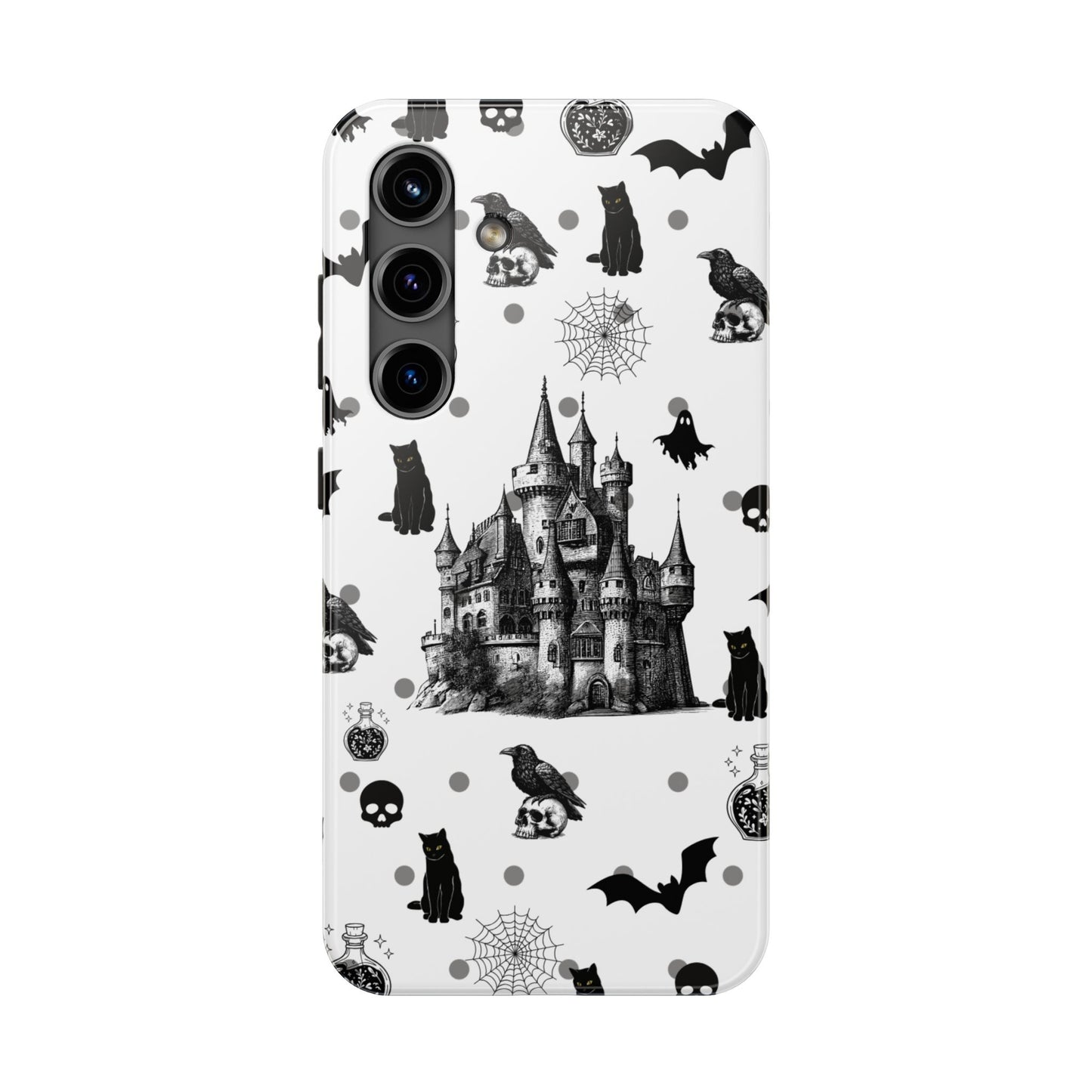Gothic Castle Phone Cases - Tough & Stylish, Halloween Gifts, Spooky Vibe, Unique Designs, Phone Accessories, Customized Cases