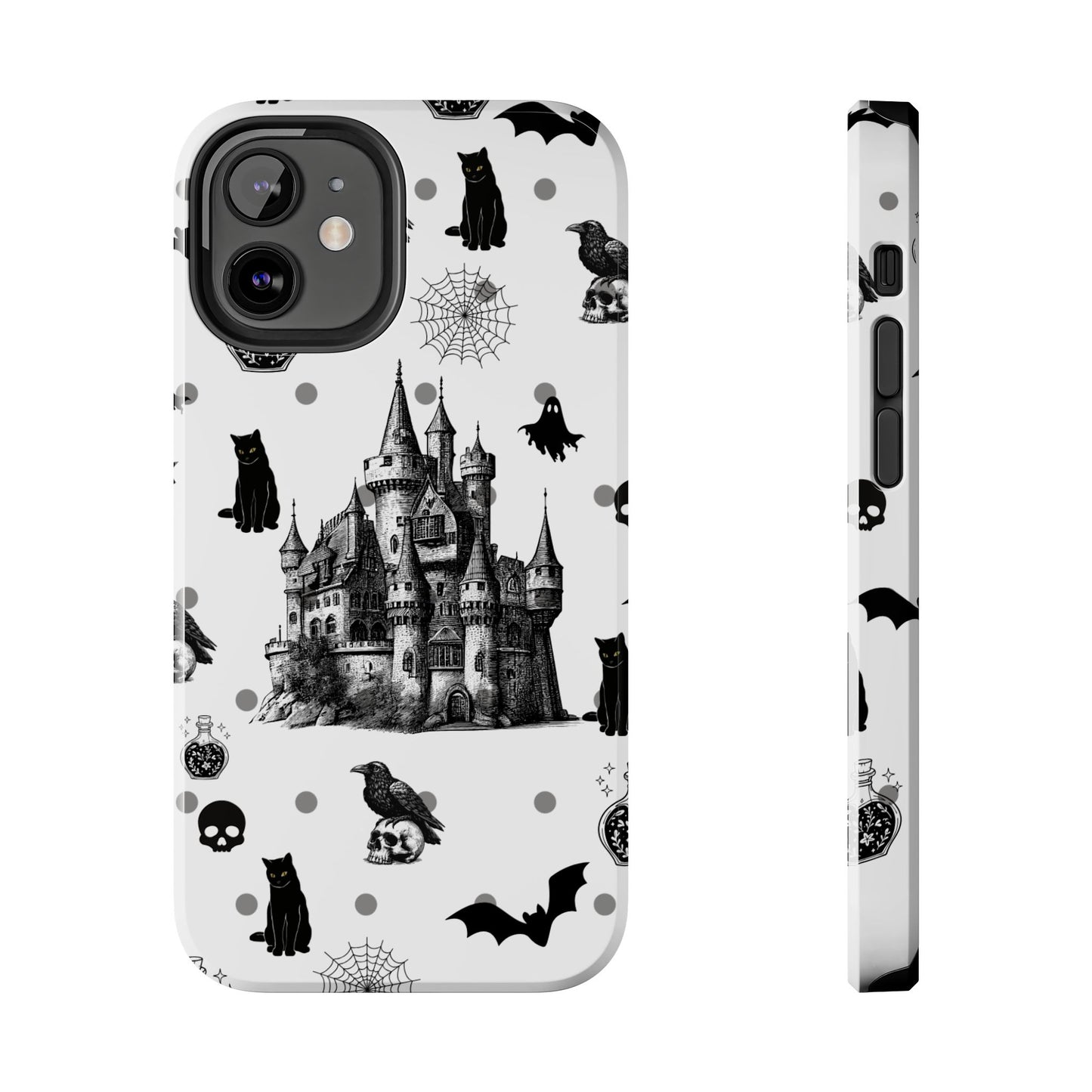 Gothic Castle Phone Cases - Tough & Stylish, Halloween Gifts, Spooky Vibe, Unique Designs, Phone Accessories, Customized Cases