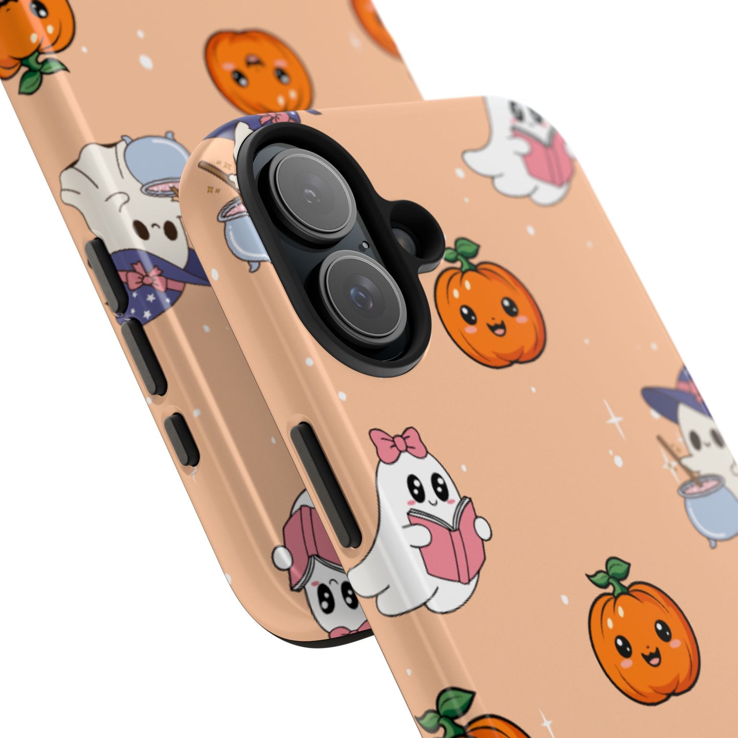 Halloween Ghosts Phone Case, Cute Tough Case, Pumpkin Designs, Spooky Decor, Fall Accessories, Trick or Treat Gift