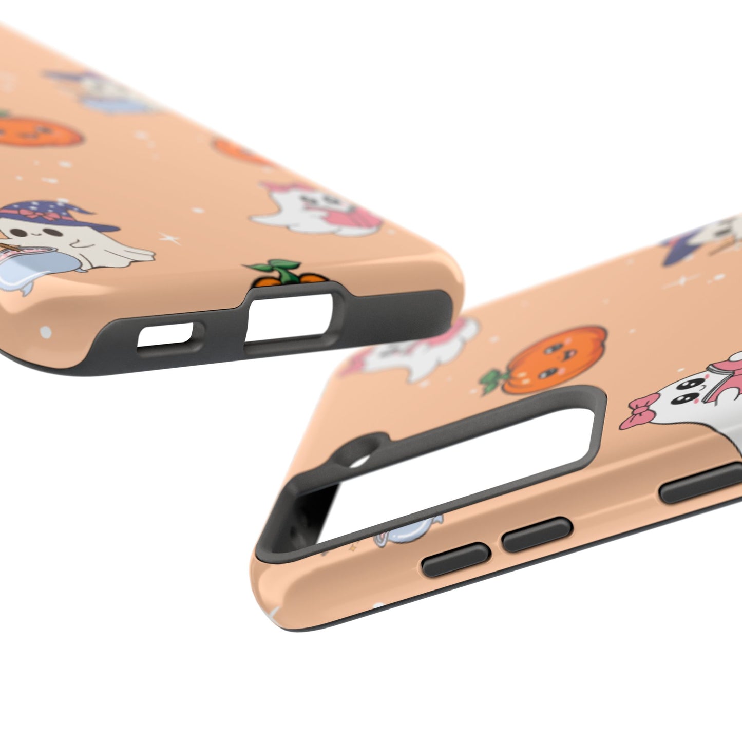 Halloween Ghosts Phone Case, Cute Tough Case, Pumpkin Designs, Spooky Decor, Fall Accessories, Trick or Treat Gift