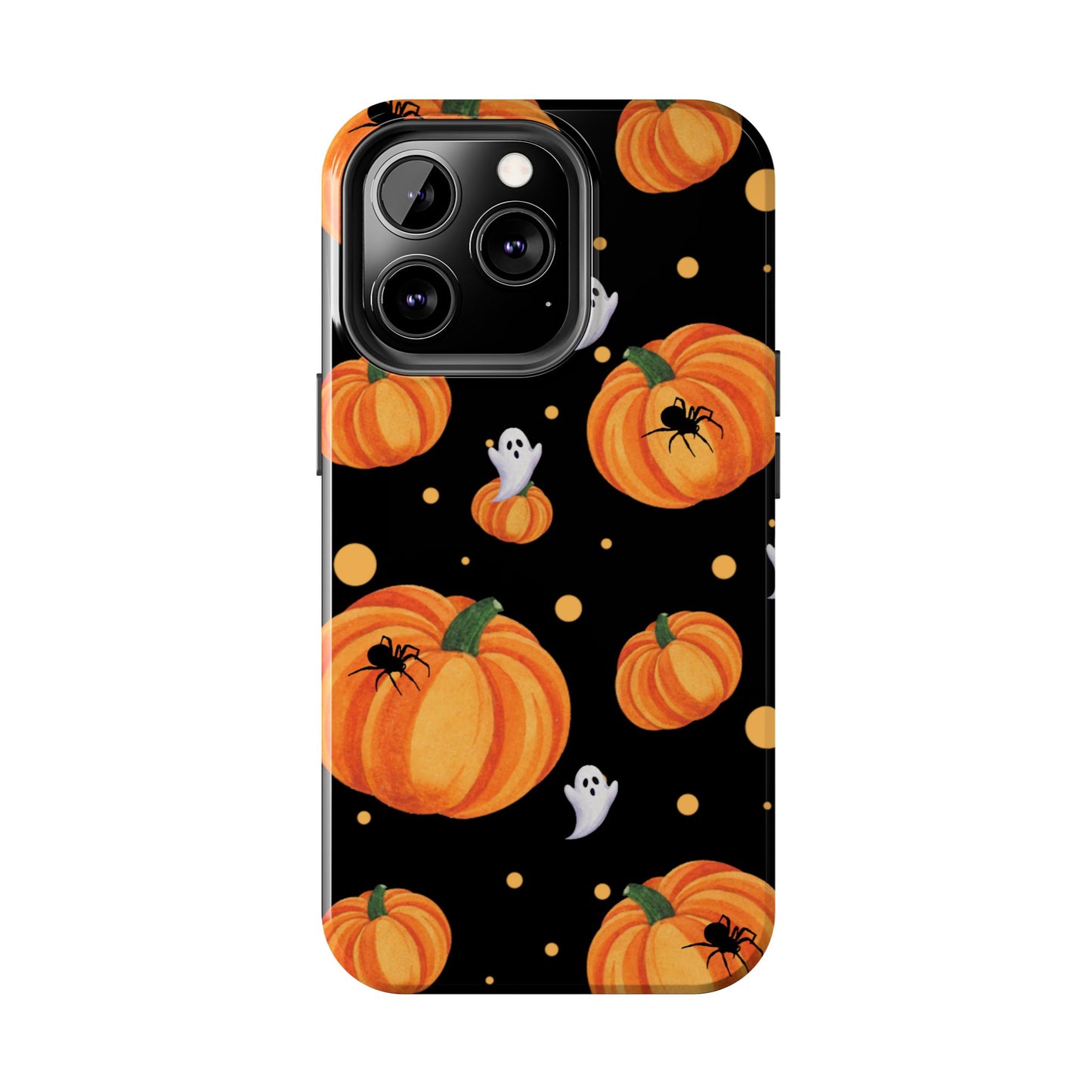 Halloween Pumpkin Phone Case, Spooky Ghost Phone Cover, Fall Autumn Decor, Cute Halloween Gifts, Mobile Protection