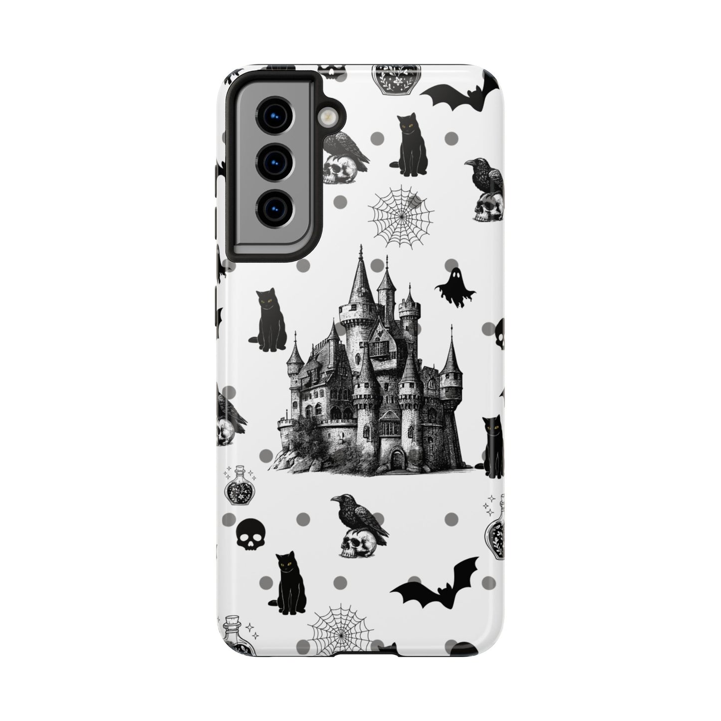 Gothic Castle Phone Cases - Tough & Stylish, Halloween Gifts, Spooky Vibe, Unique Designs, Phone Accessories, Customized Cases
