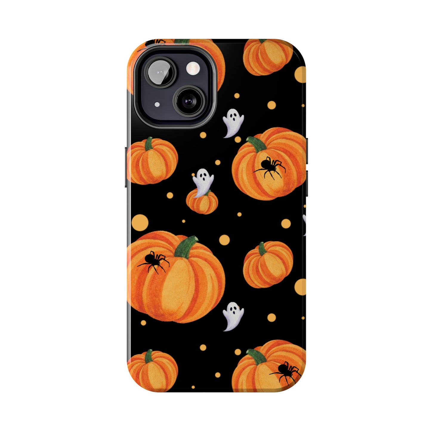 Halloween Pumpkin Phone Case, Spooky Ghost Phone Cover, Fall Autumn Decor, Cute Halloween Gifts, Mobile Protection