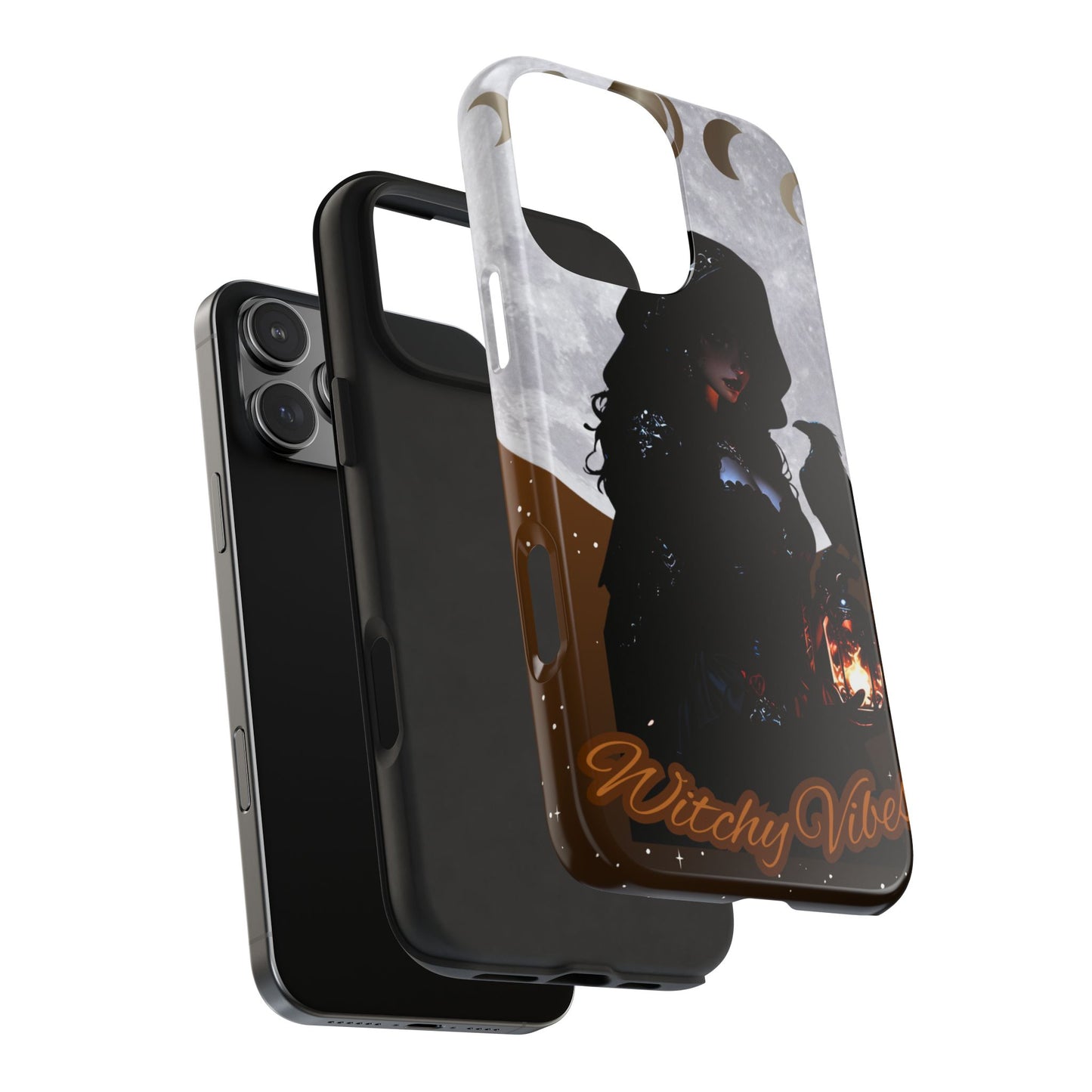 Witchy Vibes Tough Phone Case | Artistic Protection for Your Phone | Halloween Gifts, Witch Accessories, Unique Phone Cover, Magical Decor