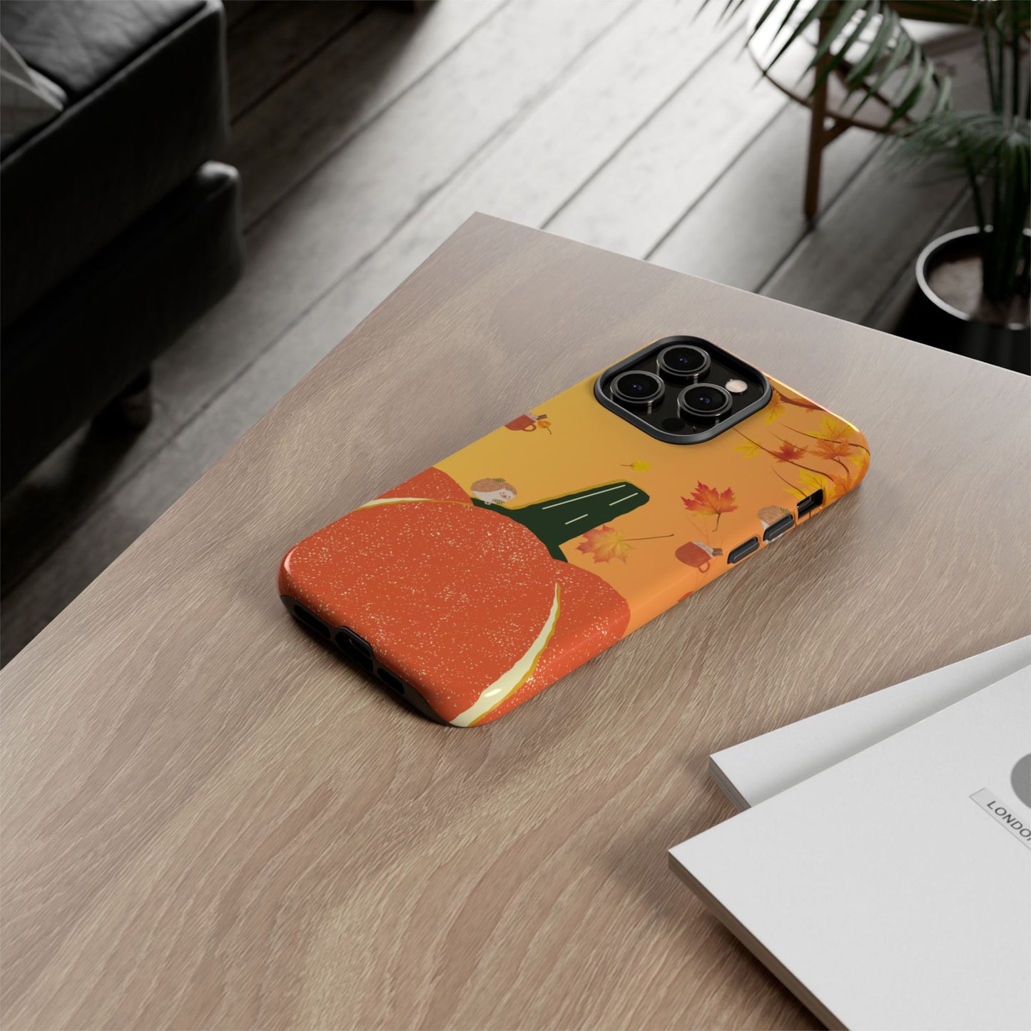 Autumn Pumpkin Phone Case, Fall Phone Cover, Cute Pumpkin Design, Seasonal Gift, Halloween Decor