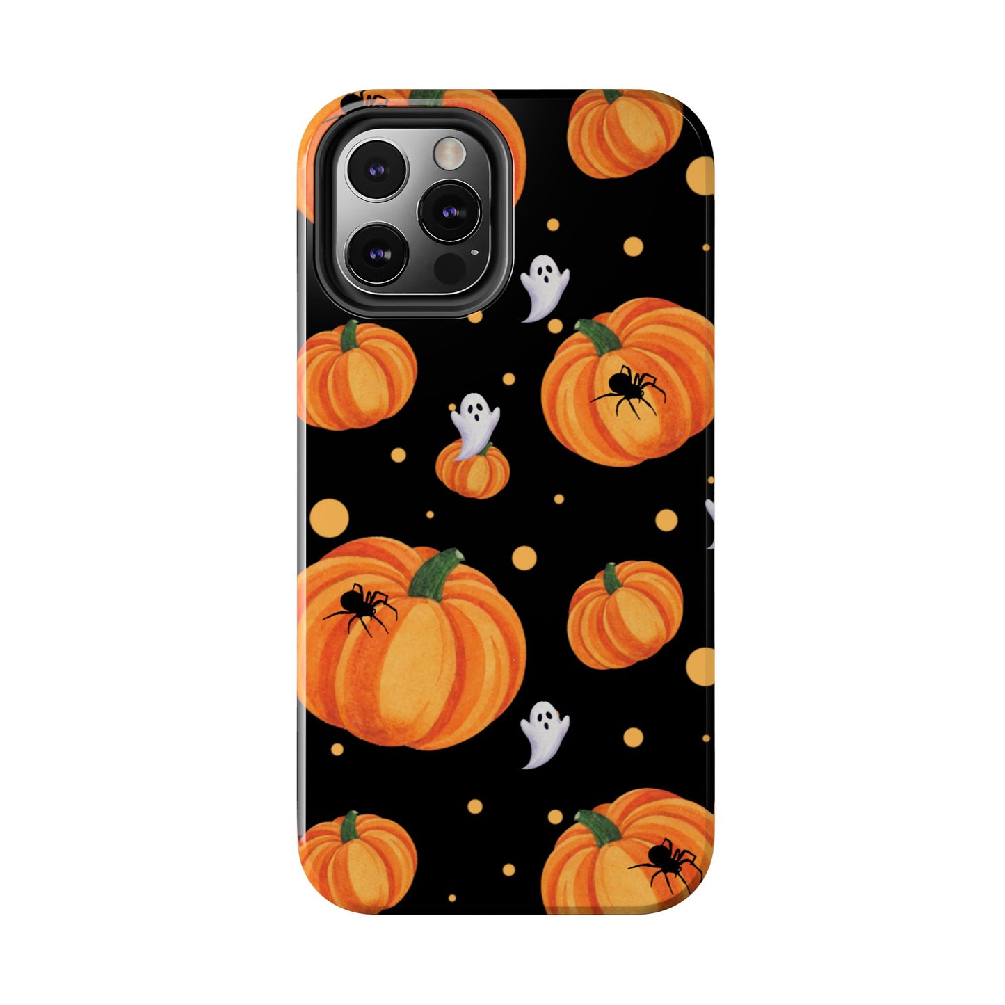 Halloween Pumpkin Phone Case, Spooky Ghost Phone Cover, Fall Autumn Decor, Cute Halloween Gifts, Mobile Protection