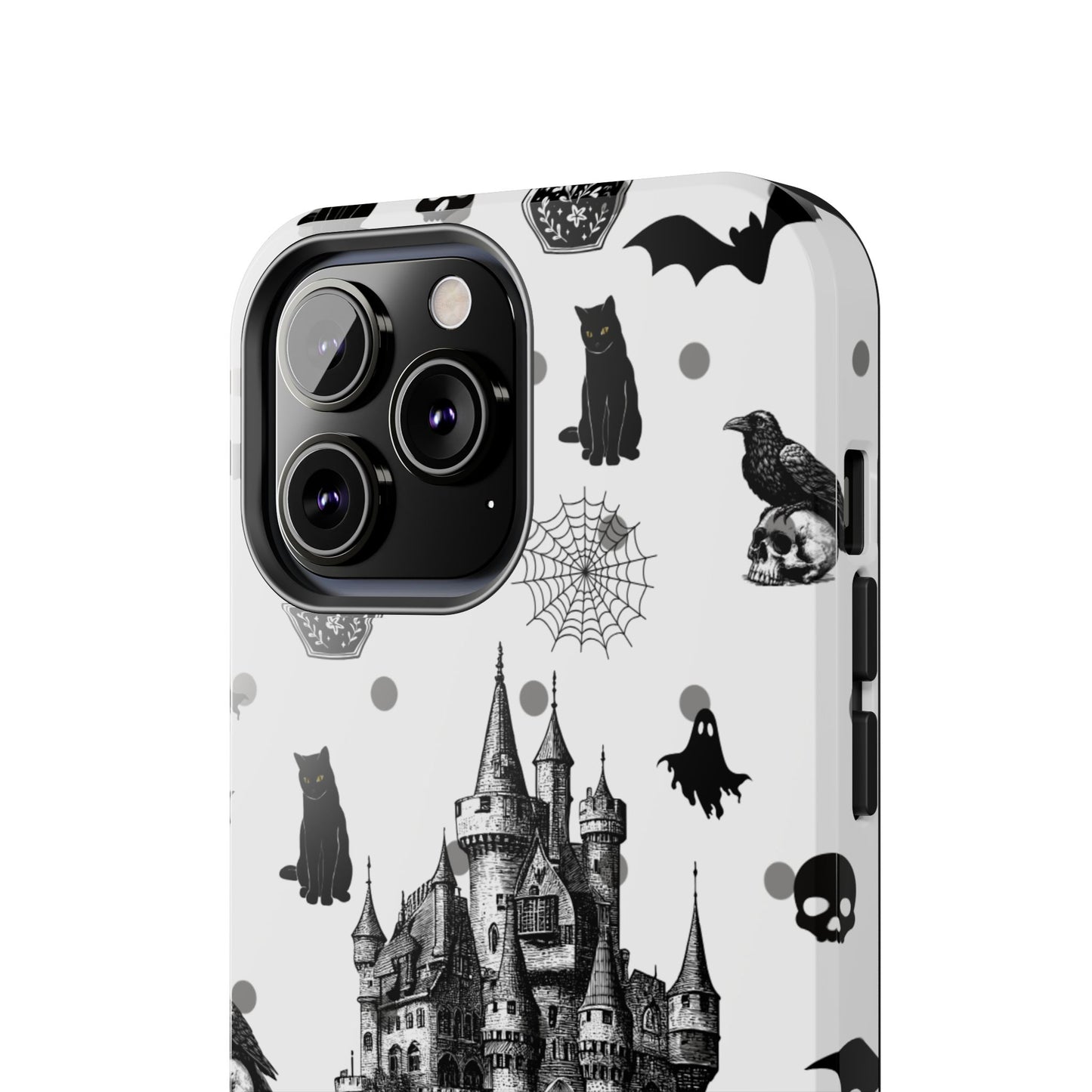 Gothic Castle Phone Cases - Tough & Stylish, Halloween Gifts, Spooky Vibe, Unique Designs, Phone Accessories, Customized Cases