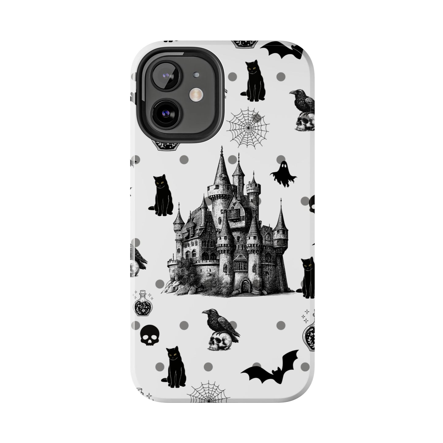 Gothic Castle Phone Cases - Tough & Stylish, Halloween Gifts, Spooky Vibe, Unique Designs, Phone Accessories, Customized Cases