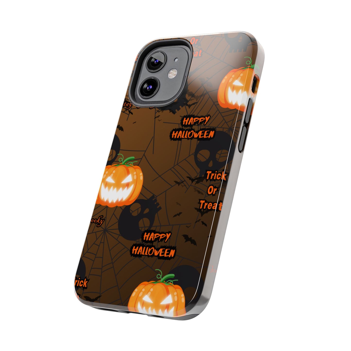 Halloween Tough Phone Cases, Spooky Mobile Covers, Trick or Treat Phone Case, Halloween Gifts, Fall Tech Accessories