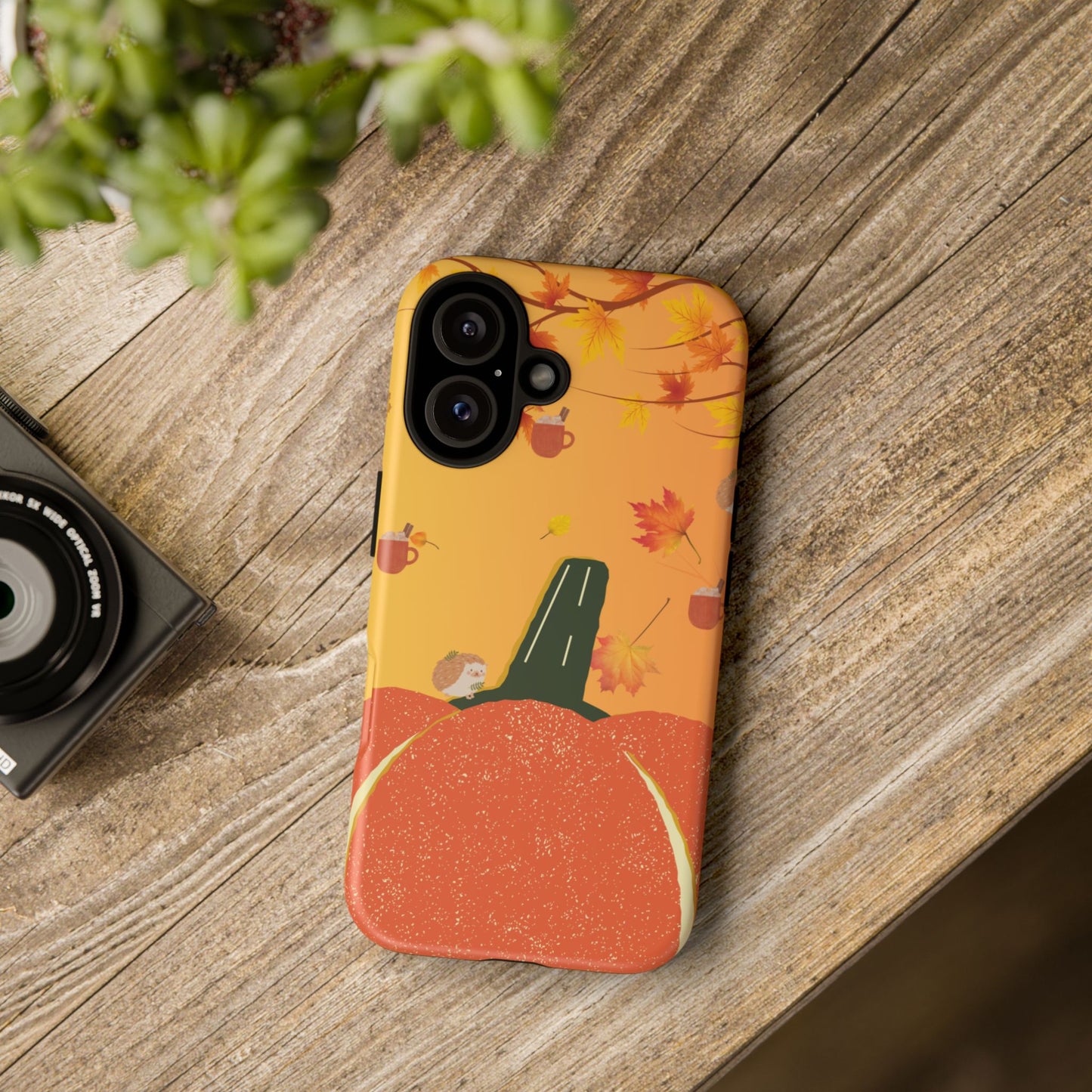 Autumn Pumpkin Phone Case, Fall Phone Cover, Cute Pumpkin Design, Seasonal Gift, Halloween Decor