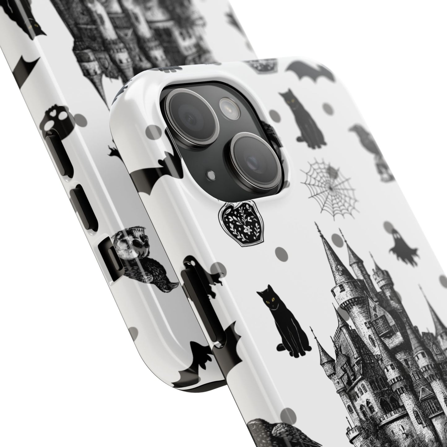 Gothic Castle Phone Cases - Tough & Stylish, Halloween Gifts, Spooky Vibe, Unique Designs, Phone Accessories, Customized Cases