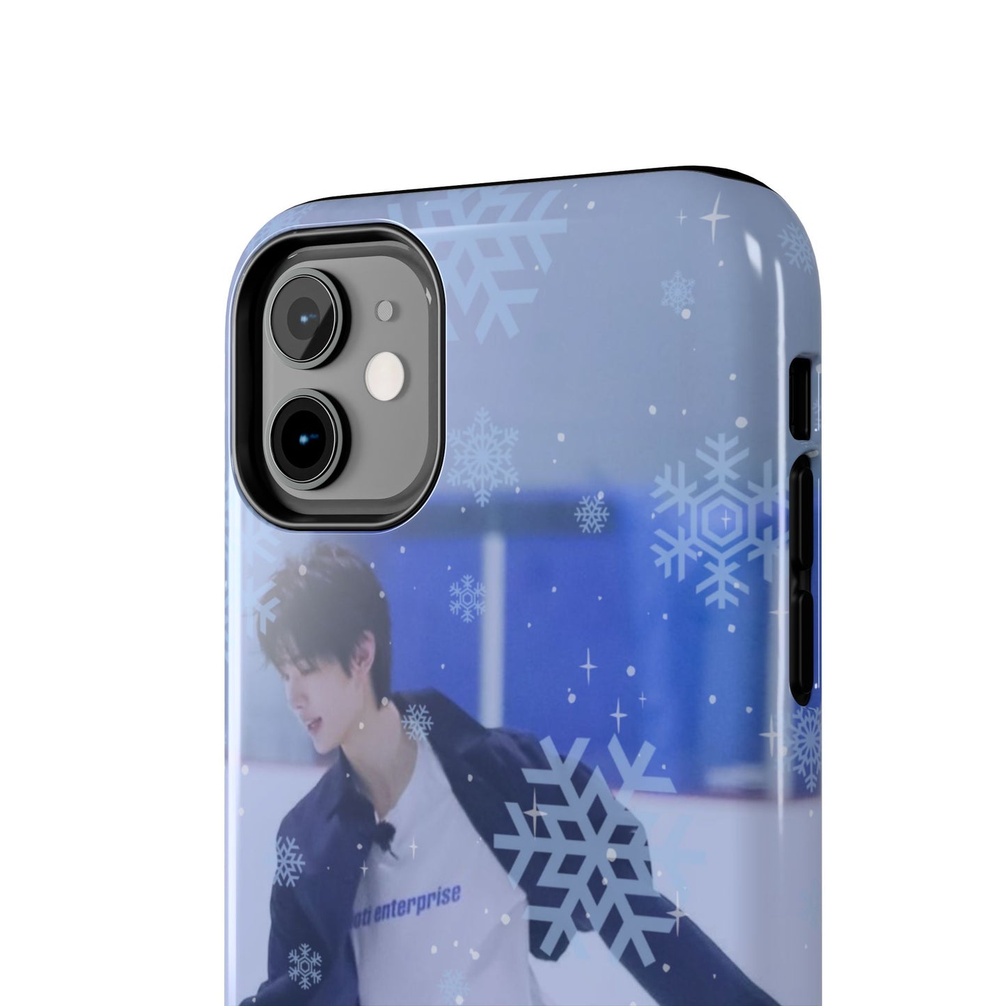 Ice Prince Tough Phone Case, Stylish Phone Protector, Winter Sports Accessory, Unique Gift for Skaters, Durable Phone Shell