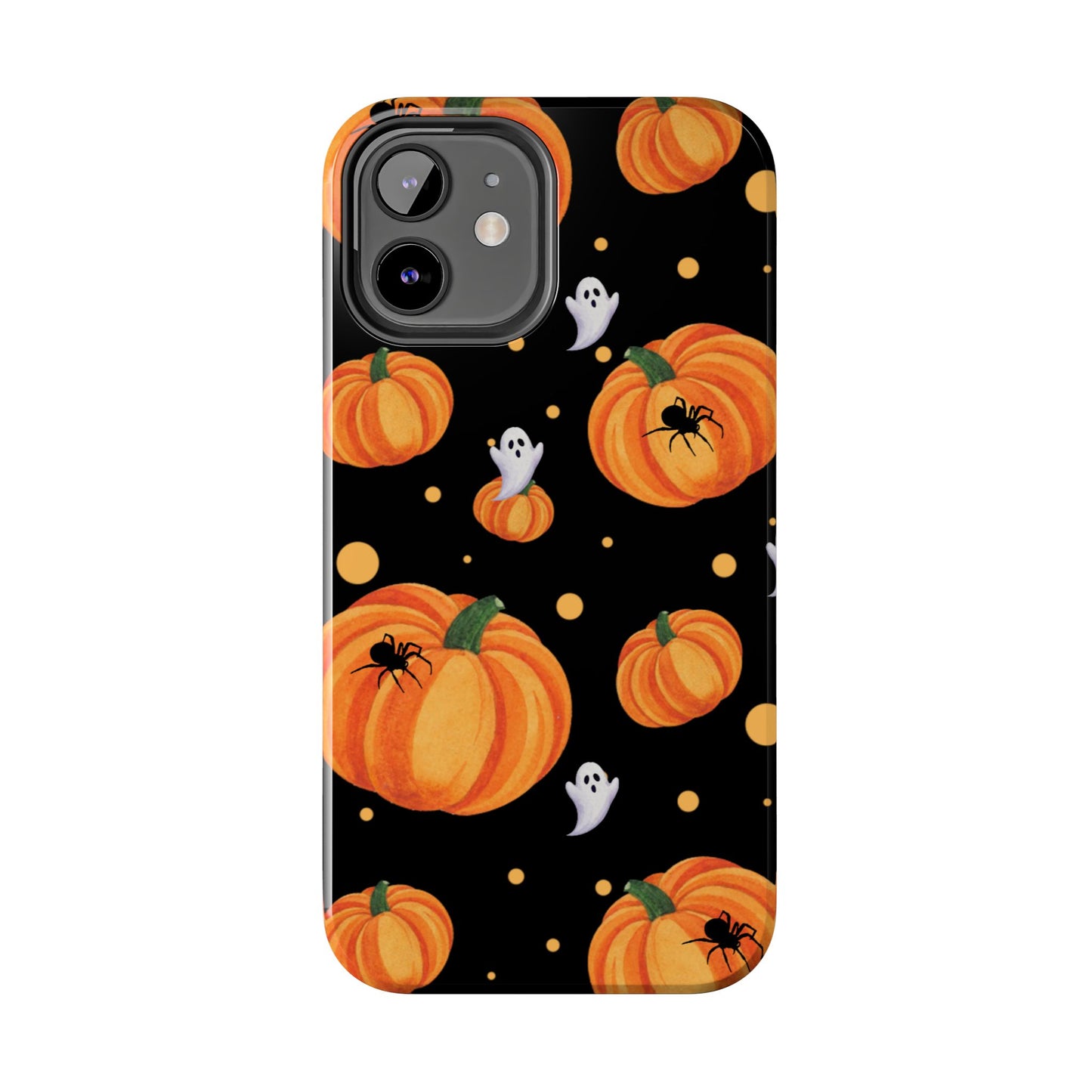 Halloween Pumpkin Phone Case, Spooky Ghost Phone Cover, Fall Autumn Decor, Cute Halloween Gifts, Mobile Protection