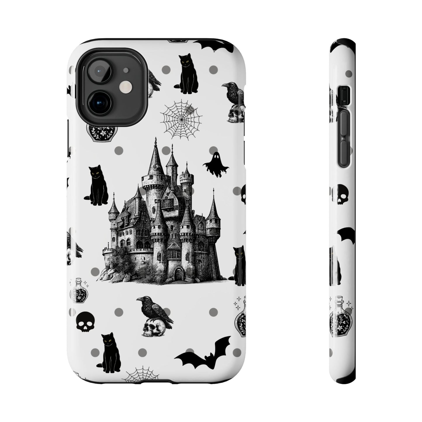 Gothic Castle Phone Cases - Tough & Stylish, Halloween Gifts, Spooky Vibe, Unique Designs, Phone Accessories, Customized Cases