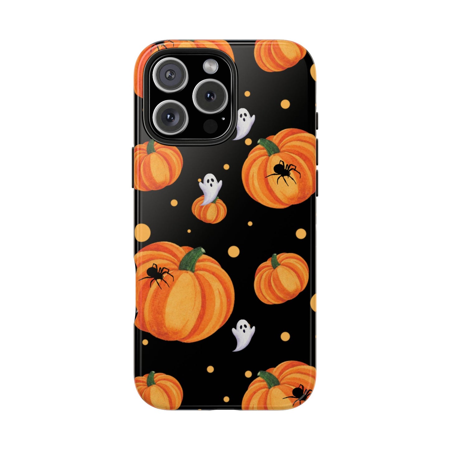 Halloween Pumpkin Phone Case, Spooky Ghost Phone Cover, Fall Autumn Decor, Cute Halloween Gifts, Mobile Protection