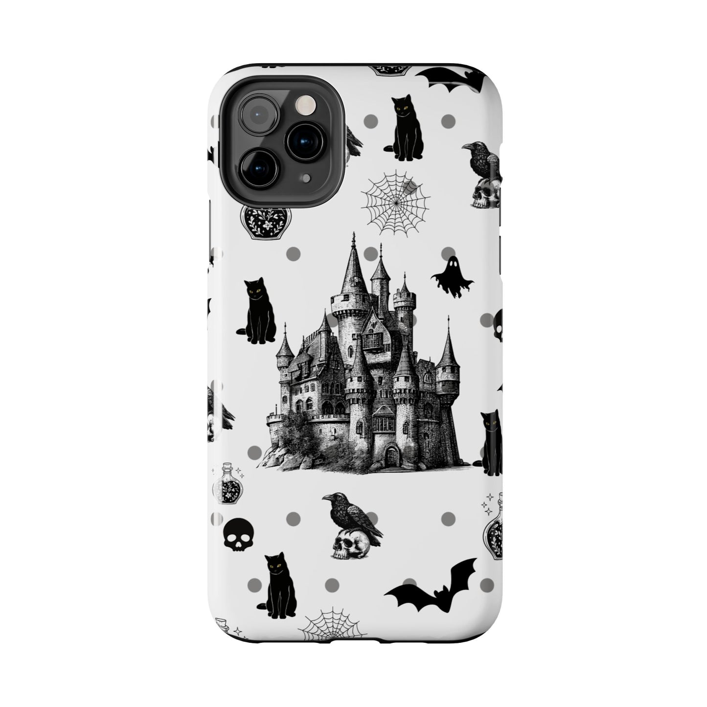 Gothic Castle Phone Cases - Tough & Stylish, Halloween Gifts, Spooky Vibe, Unique Designs, Phone Accessories, Customized Cases