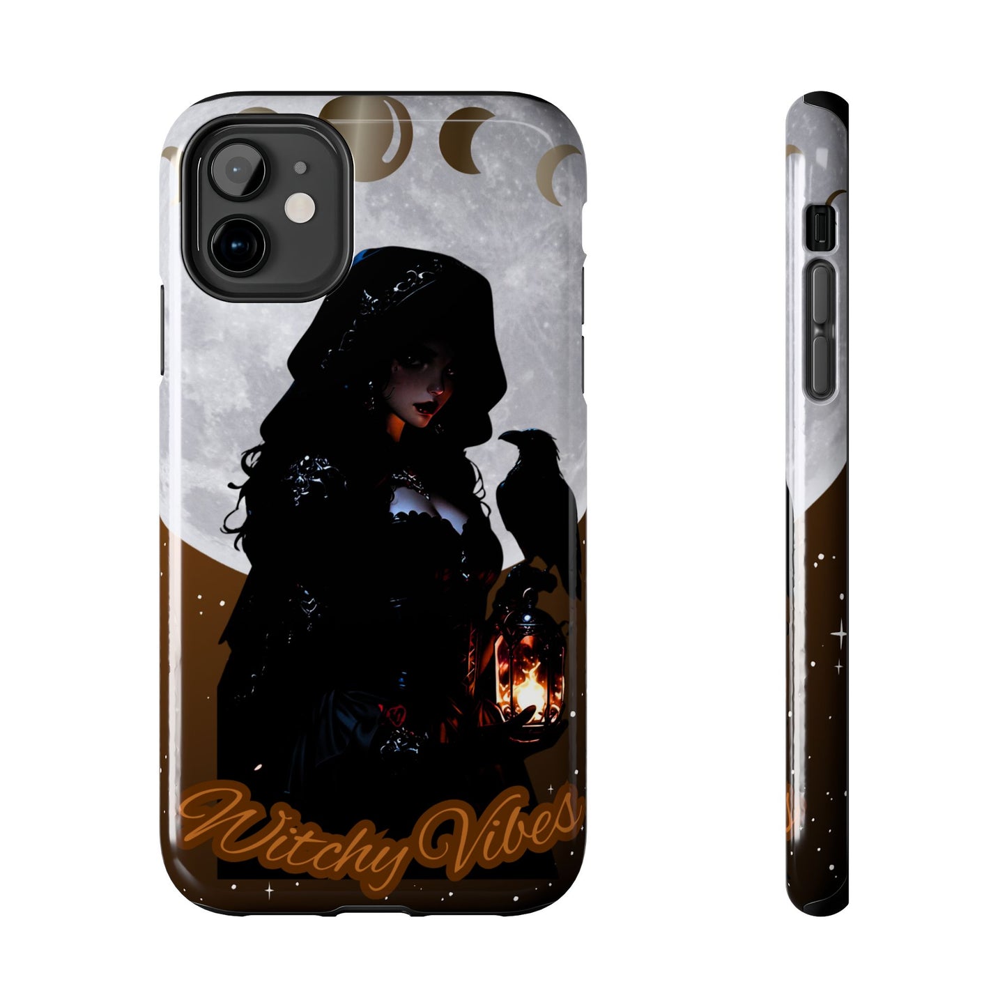 Witchy Vibes Tough Phone Case | Artistic Protection for Your Phone | Halloween Gifts, Witch Accessories, Unique Phone Cover, Magical Decor