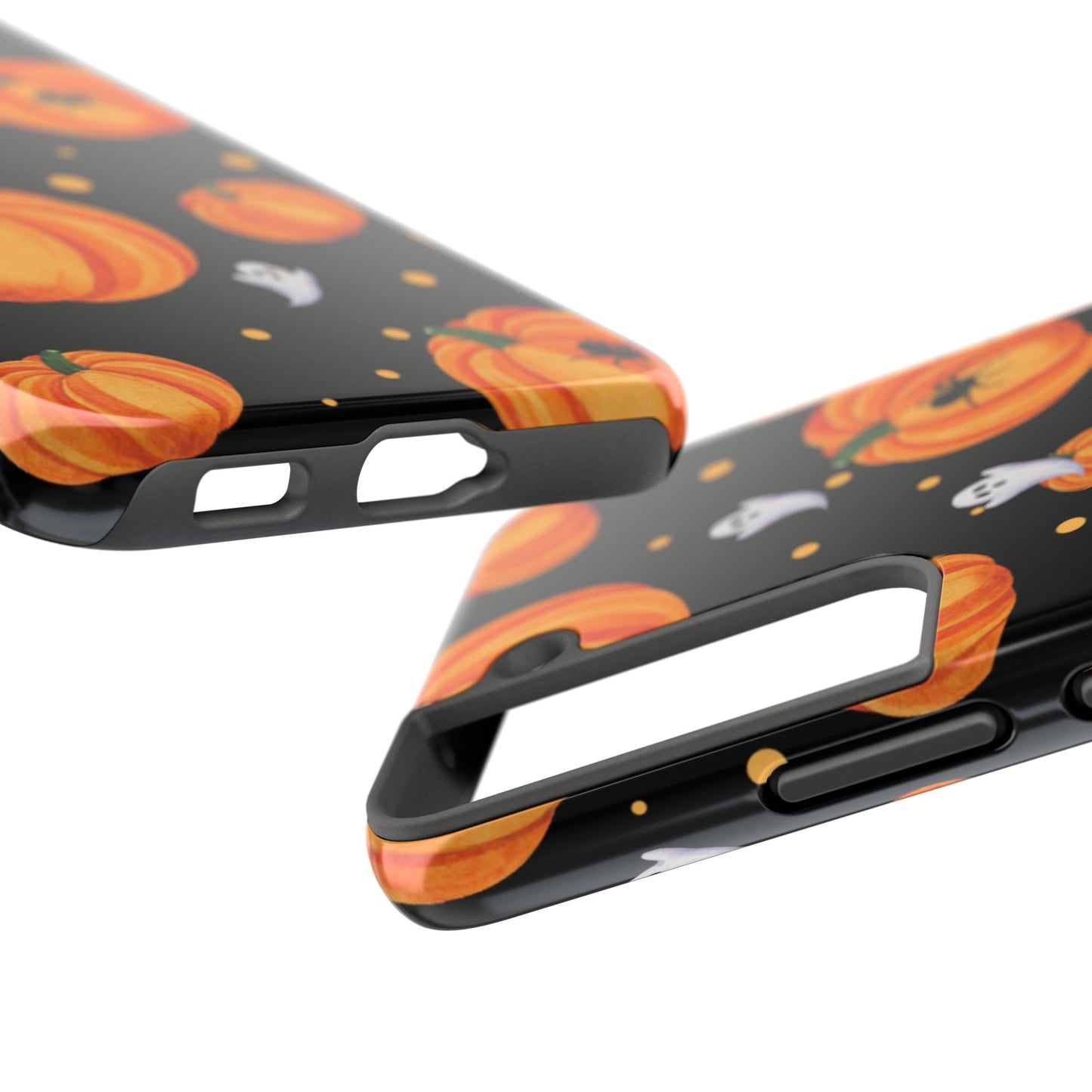 Halloween Pumpkin Phone Case, Spooky Ghost Phone Cover, Fall Autumn Decor, Cute Halloween Gifts, Mobile Protection