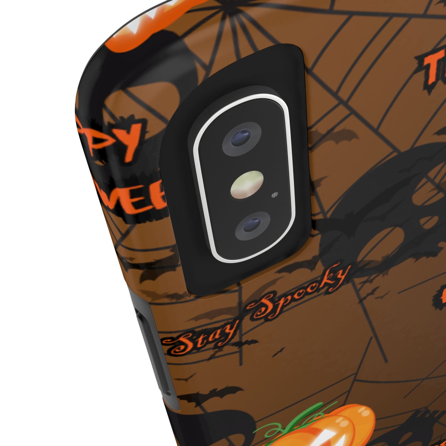 Halloween Tough Phone Cases, Spooky Mobile Covers, Trick or Treat Phone Case, Halloween Gifts, Fall Tech Accessories
