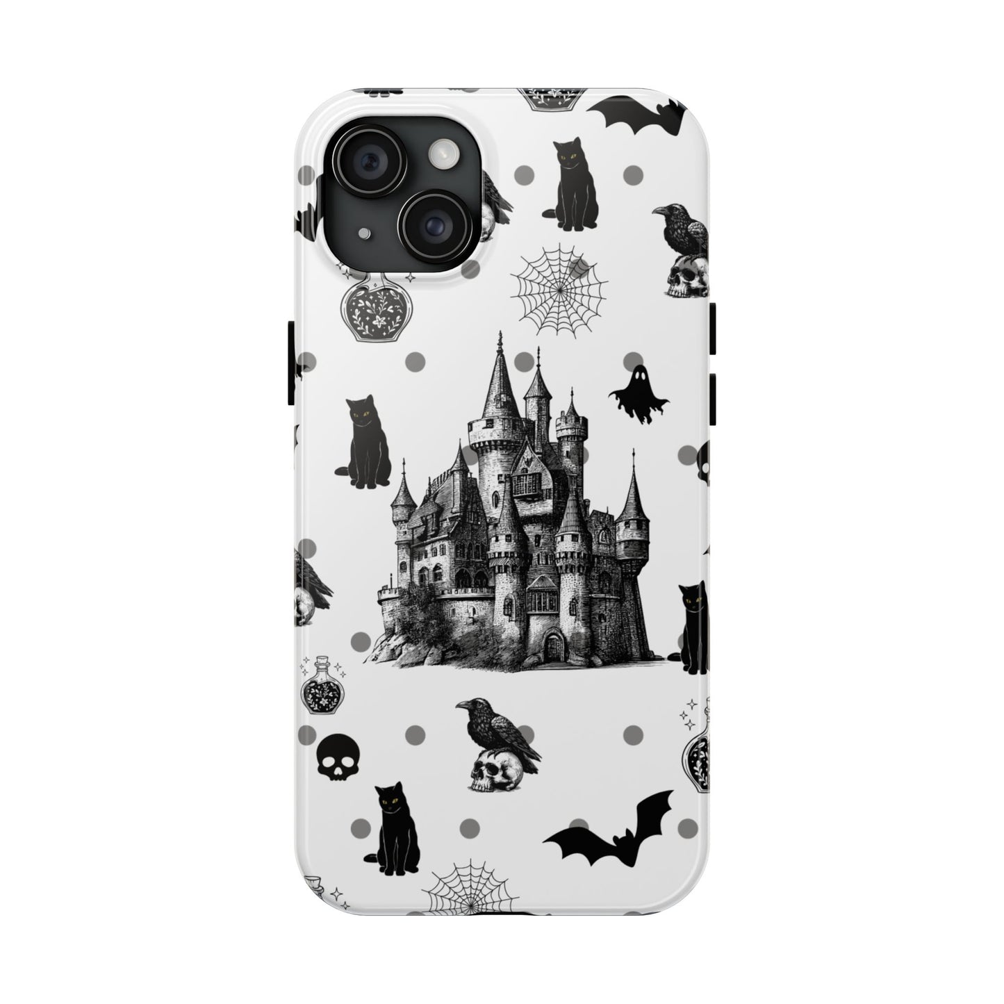 Gothic Castle Phone Cases - Tough & Stylish, Halloween Gifts, Spooky Vibe, Unique Designs, Phone Accessories, Customized Cases