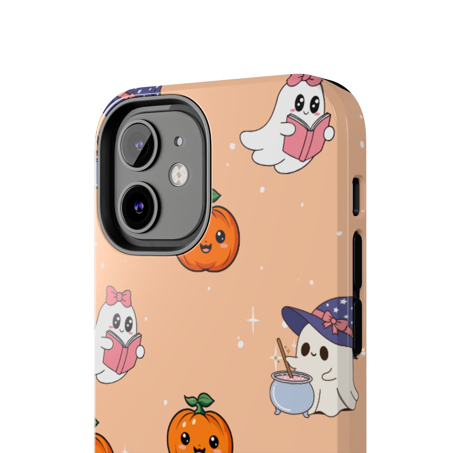 Halloween Ghosts Phone Case, Cute Tough Case, Pumpkin Designs, Spooky Decor, Fall Accessories, Trick or Treat Gift