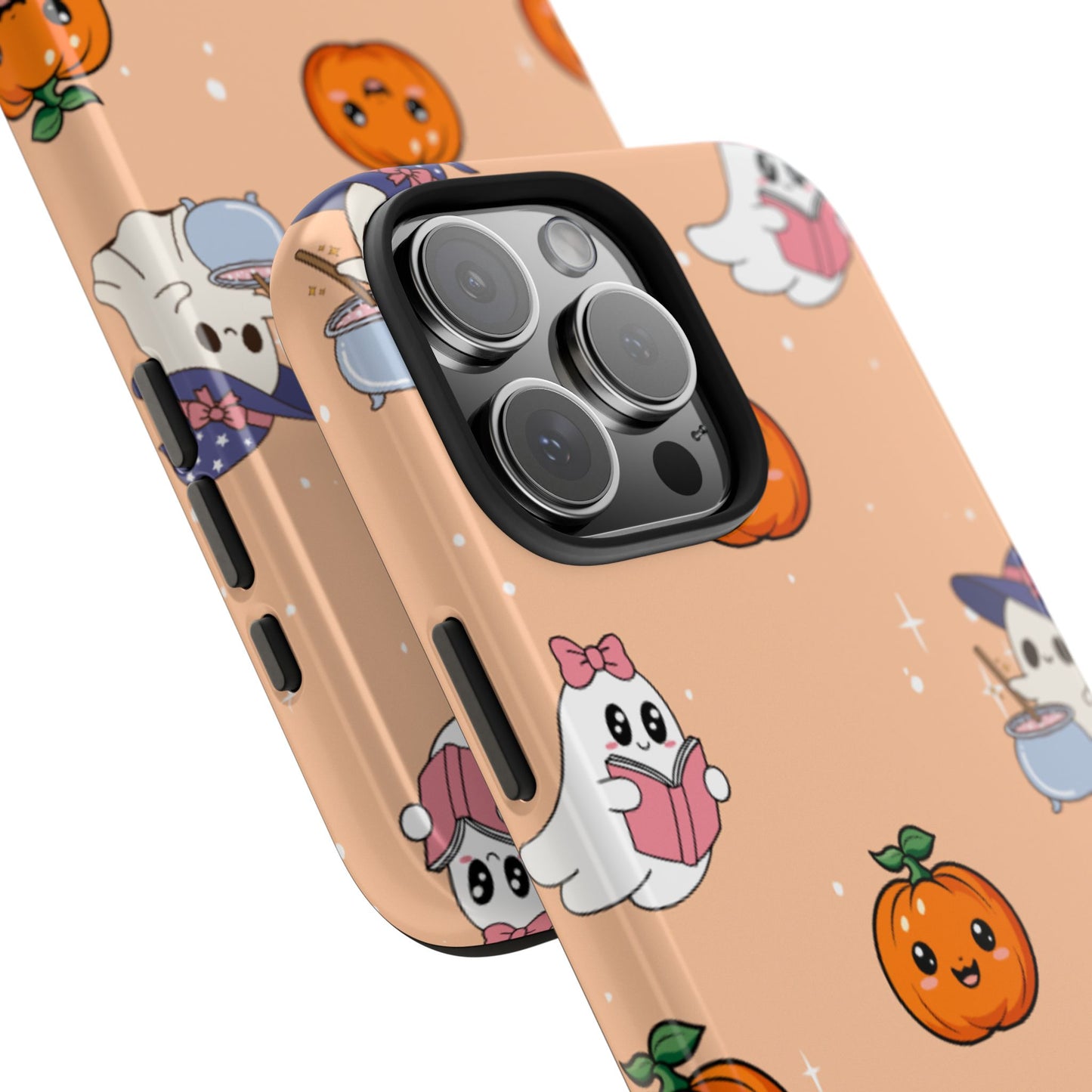 Halloween Ghosts Phone Case, Cute Tough Case, Pumpkin Designs, Spooky Decor, Fall Accessories, Trick or Treat Gift