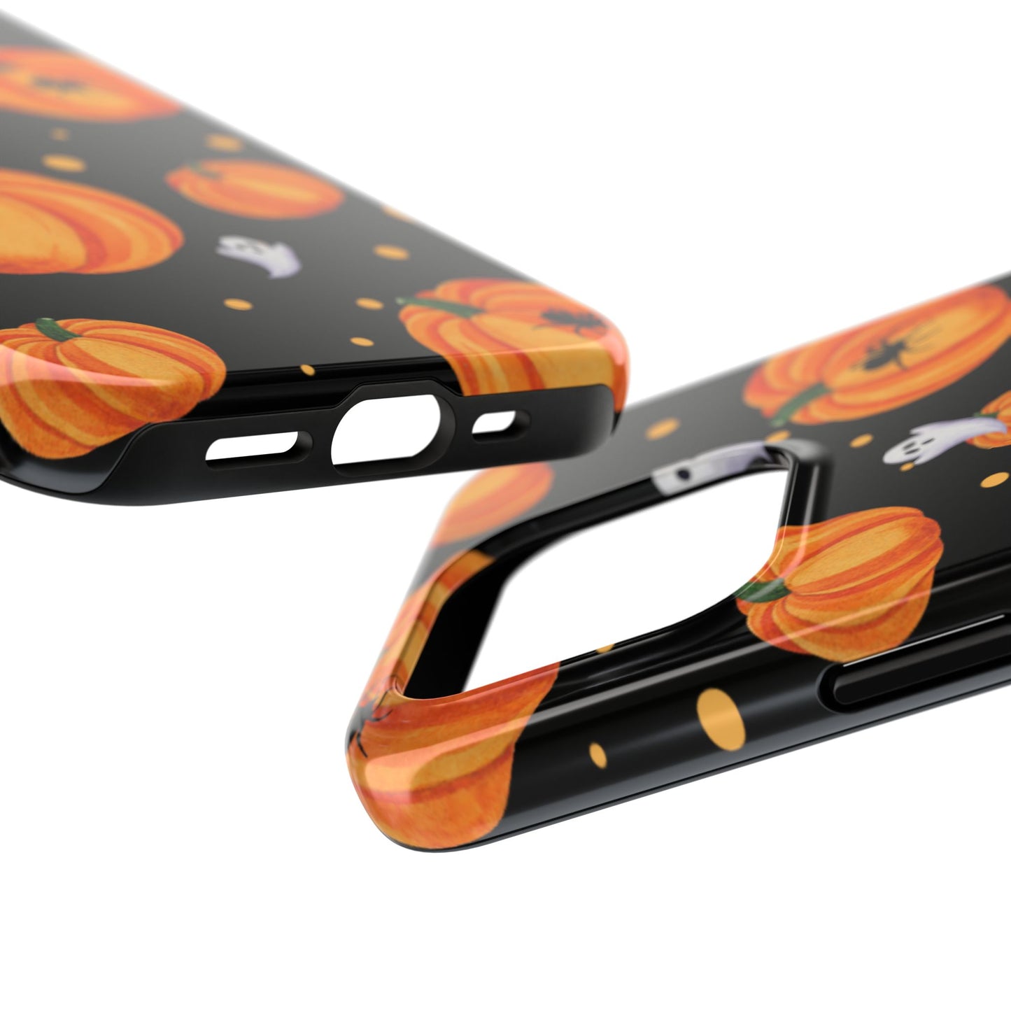 Halloween Pumpkin Phone Case, Spooky Ghost Phone Cover, Fall Autumn Decor, Cute Halloween Gifts, Mobile Protection